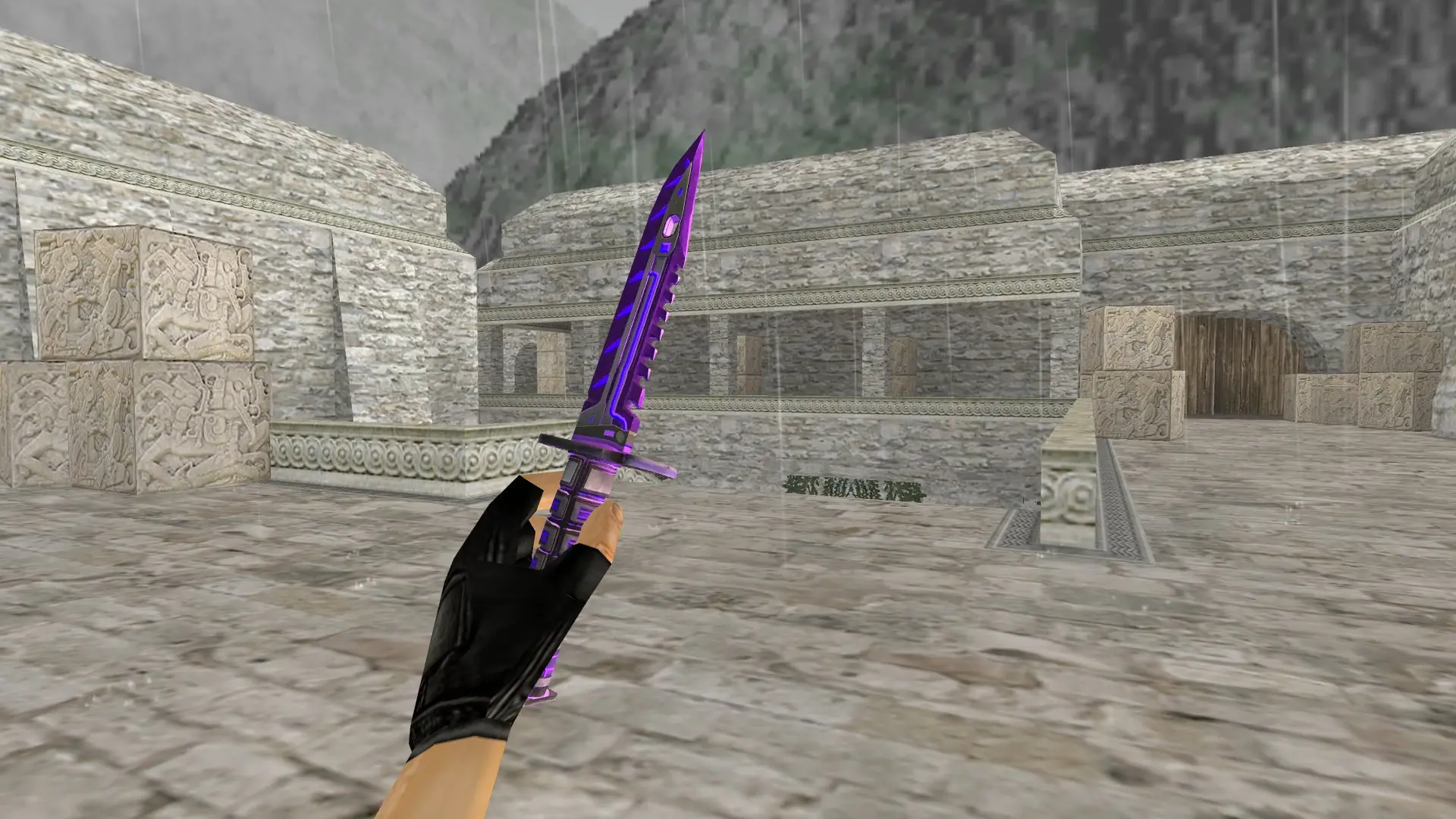 M9 Bayonet | Laser Cutter — de_aztec (first person)