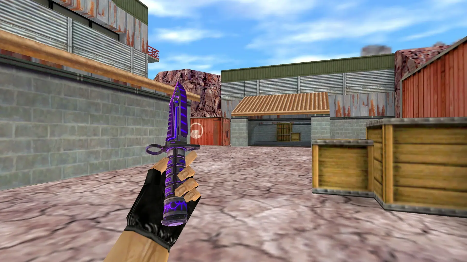 M9 Bayonet | Laser Cutter — de_nuke (first person)