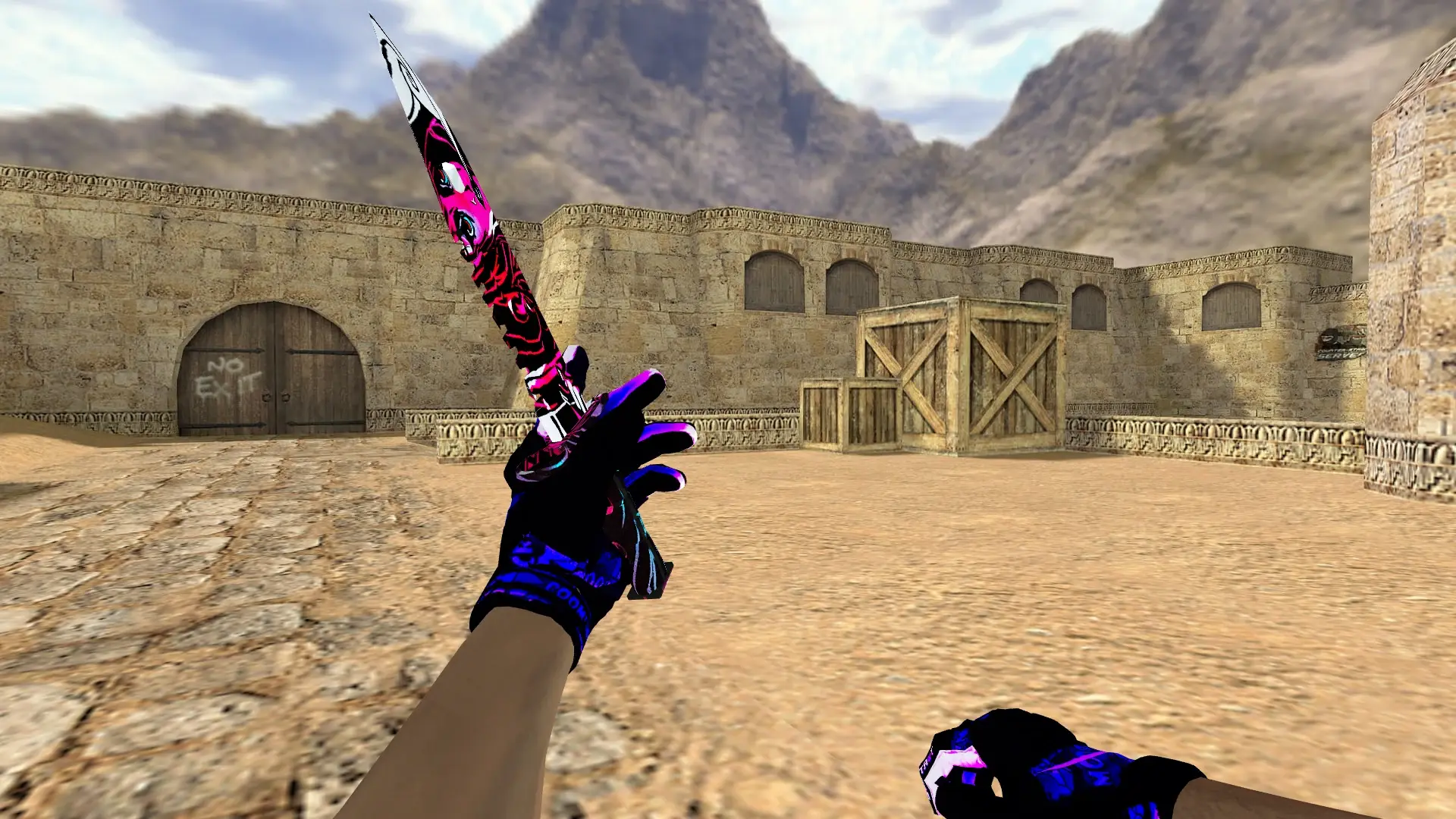 M9 Bayonet | Neo-Noir — de_dust2 (first person)