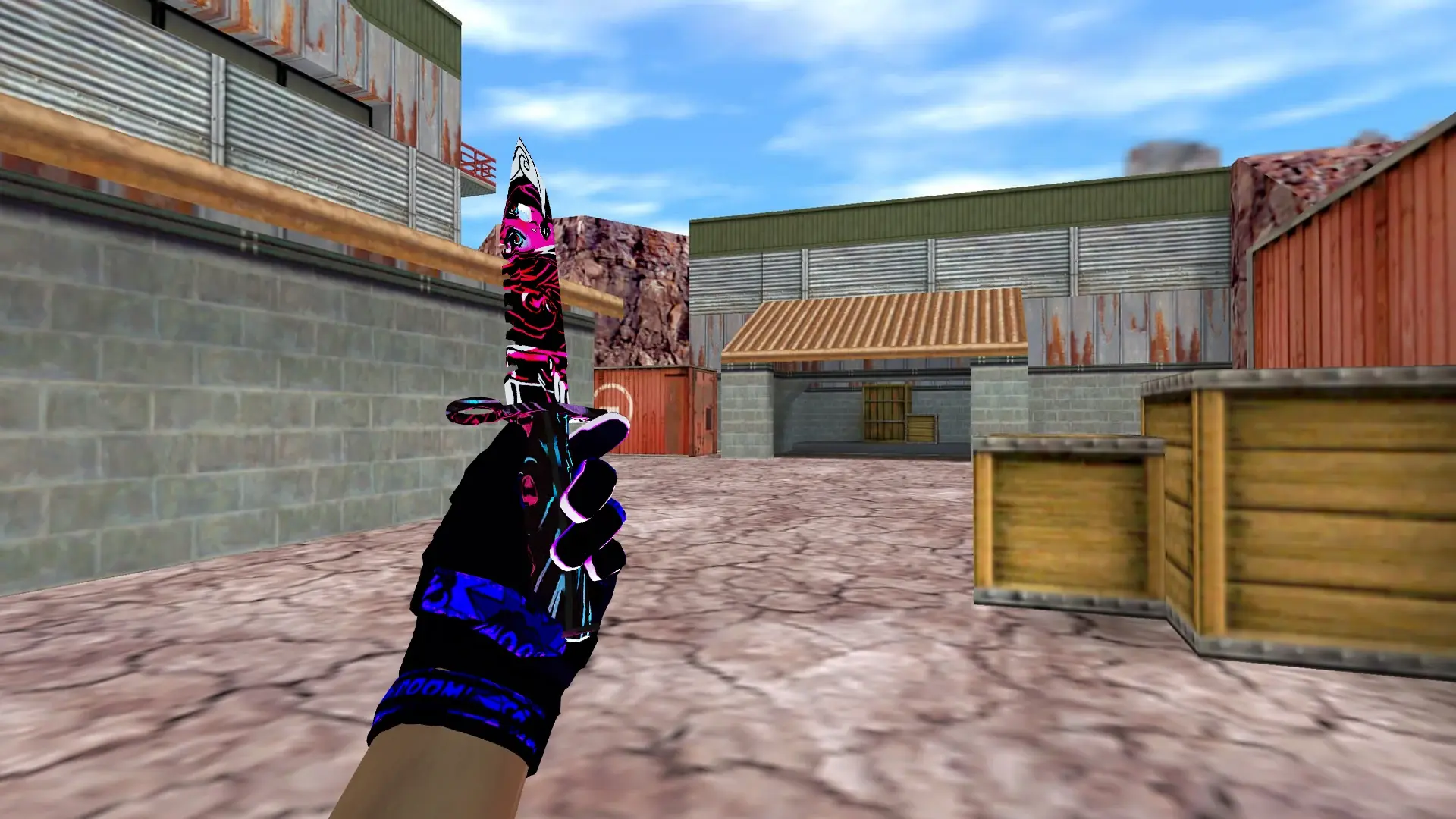 M9 Bayonet | Neo-Noir — de_nuke (first person)