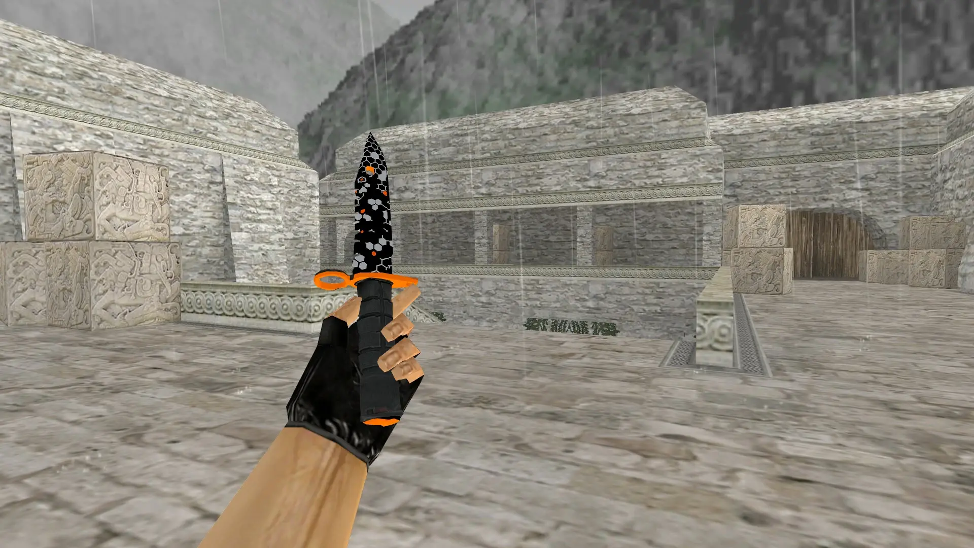 M9 Bayonet | Next Technology — de_aztec (first person)