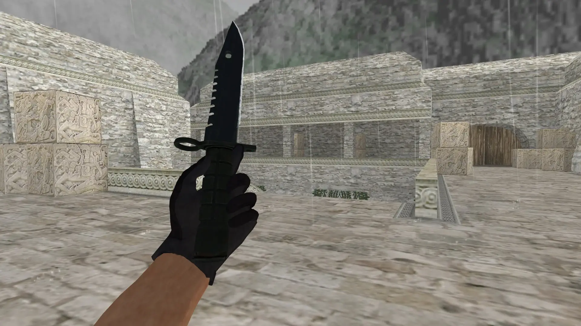 M9 Bayonet | Night — de_aztec (first person)