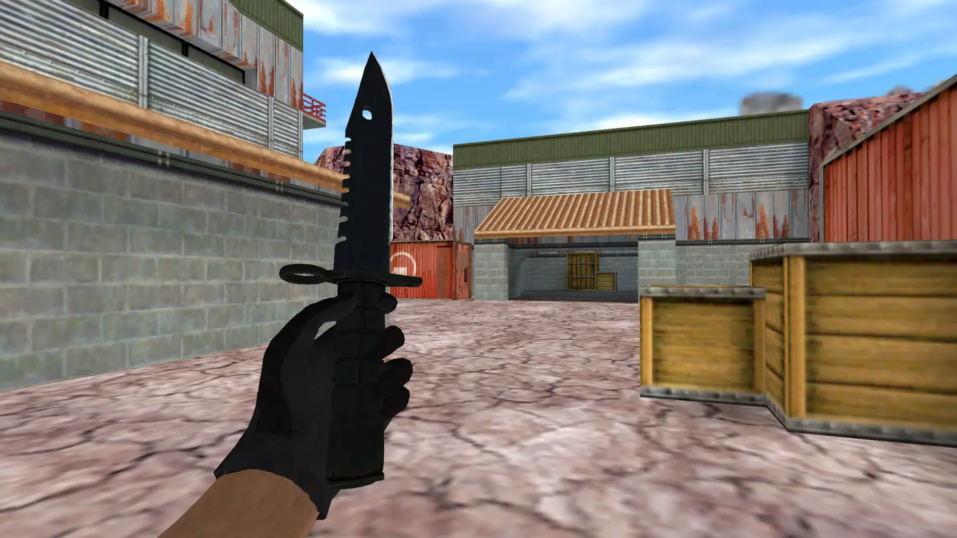 M9 Bayonet | Night — de_nuke (first person)