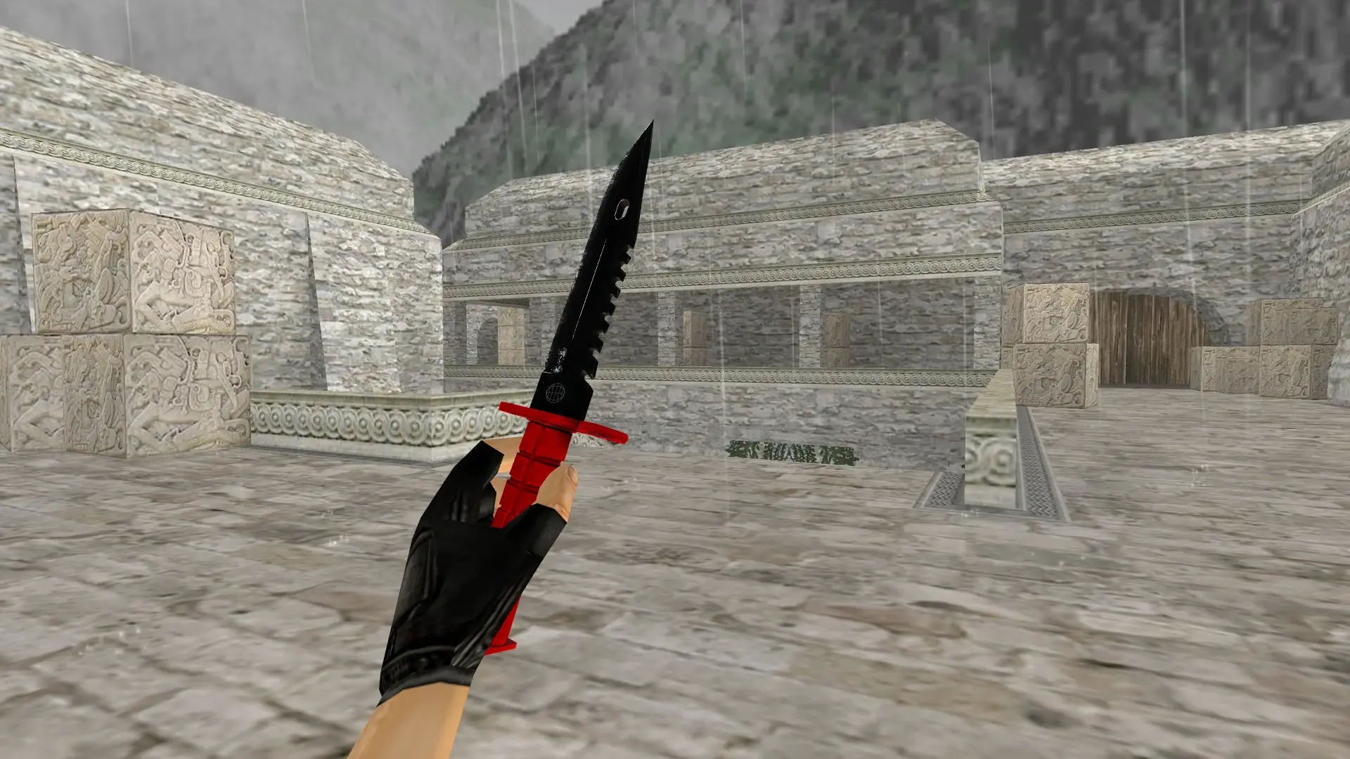 M9 Bayonet | Nitro — de_aztec (first person)