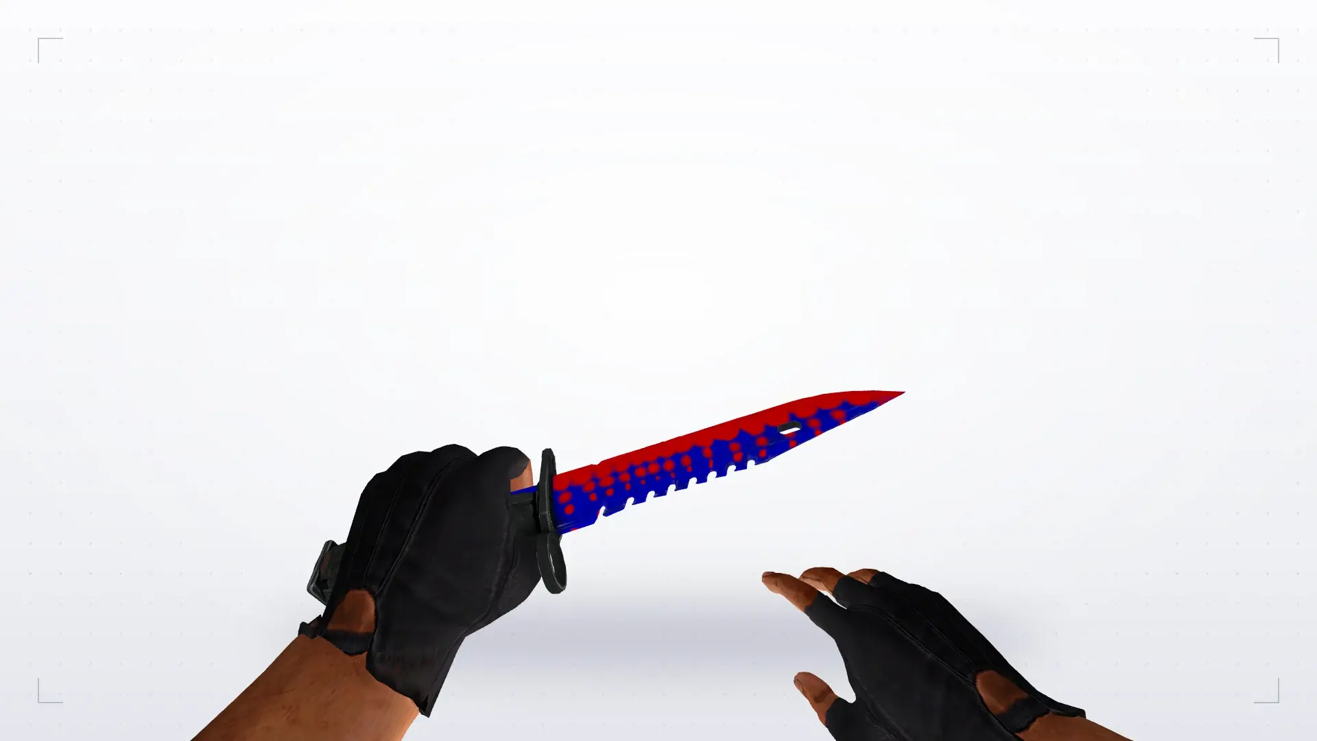 M9 Bayonet | Red Bubbles — first person