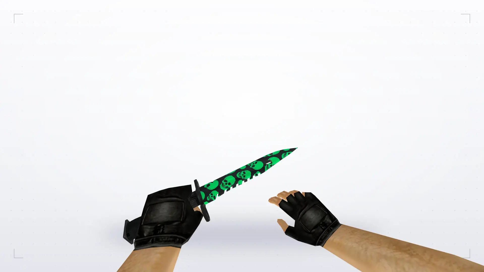 M9 Bayonet | Skull Pattern — first person