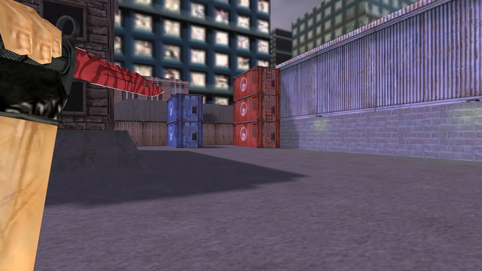 M9 Bayonet | Slaughter — cs_assault (first person)
