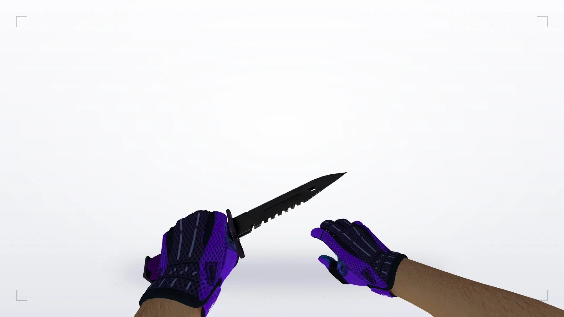M9 Bayonet | Ultraviolet — first person