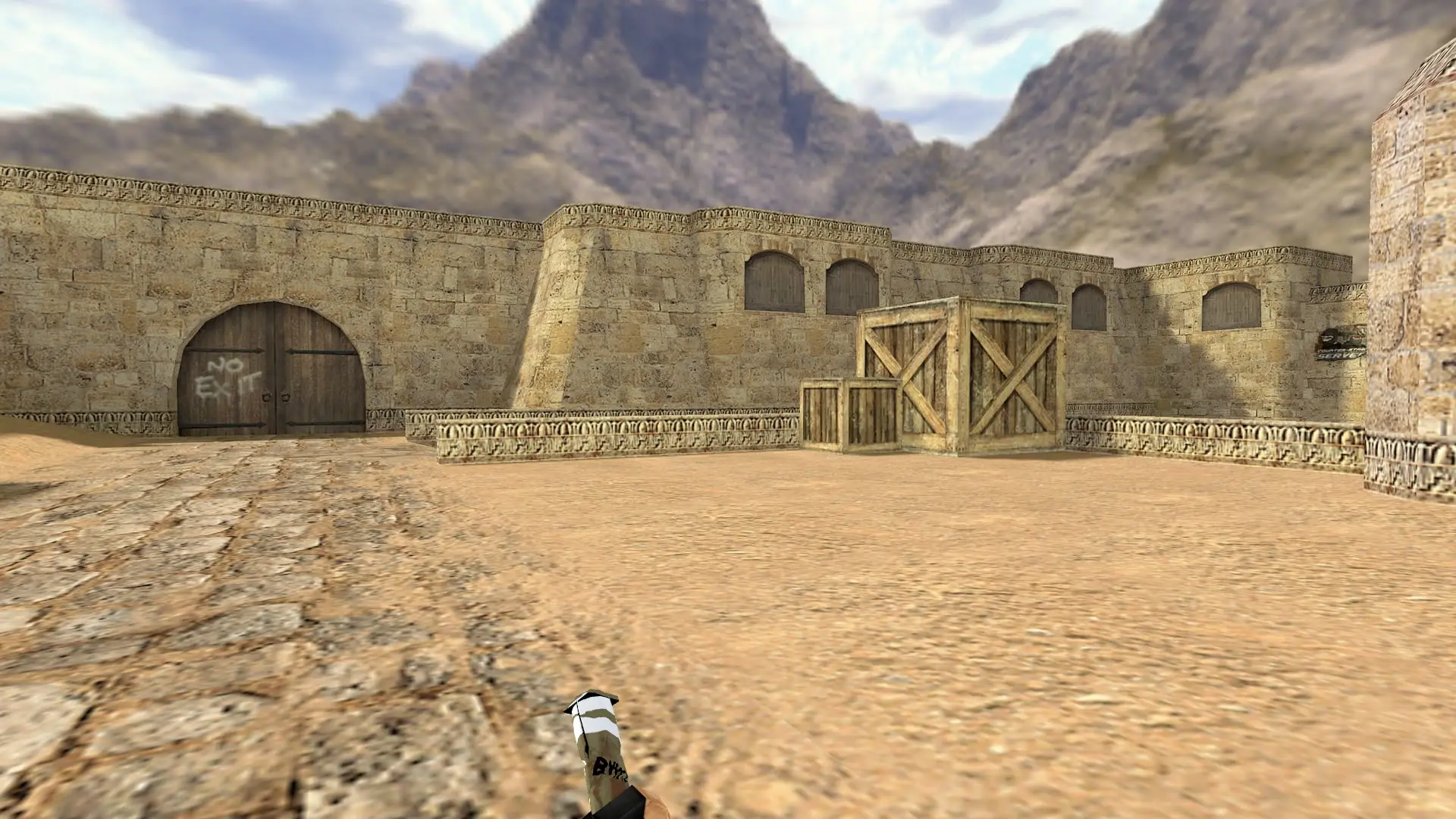 M9 Bayonet | Wasteland Rebel — de_dust2 (first person)