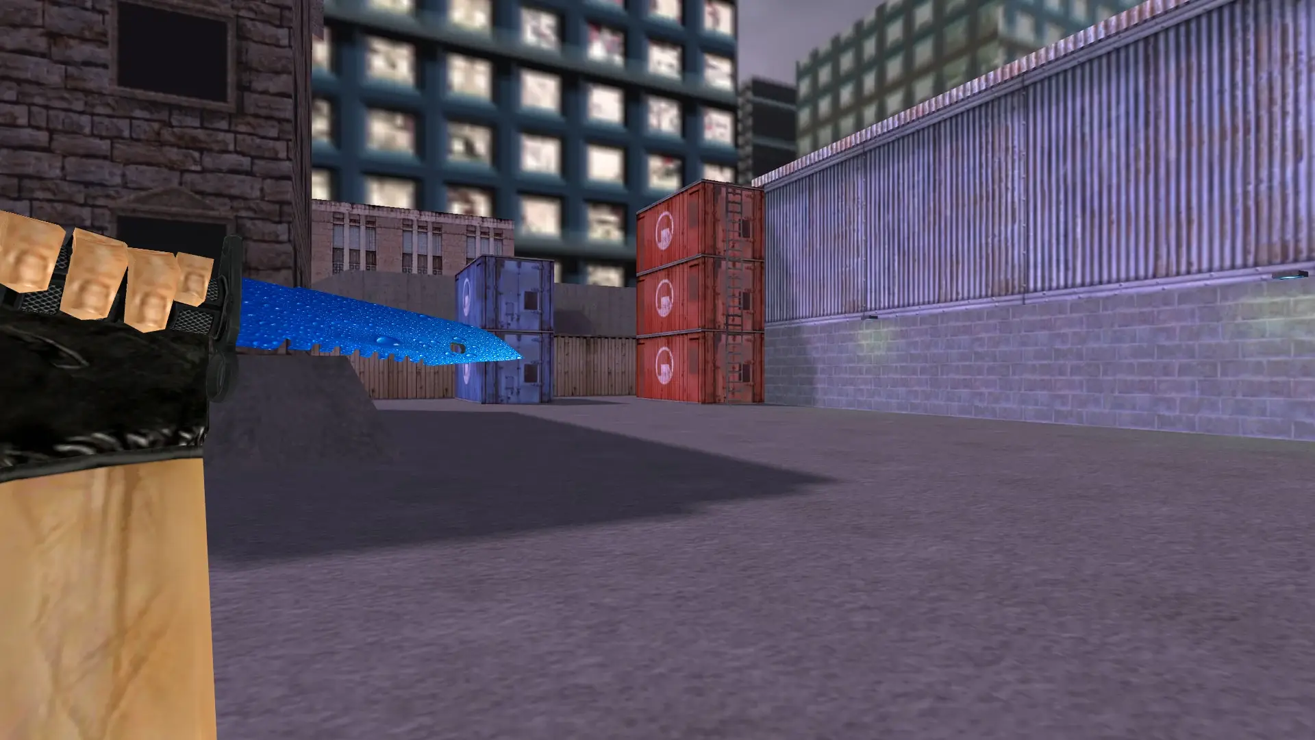 M9 Bayonet | Water Drops — cs_assault (first person)