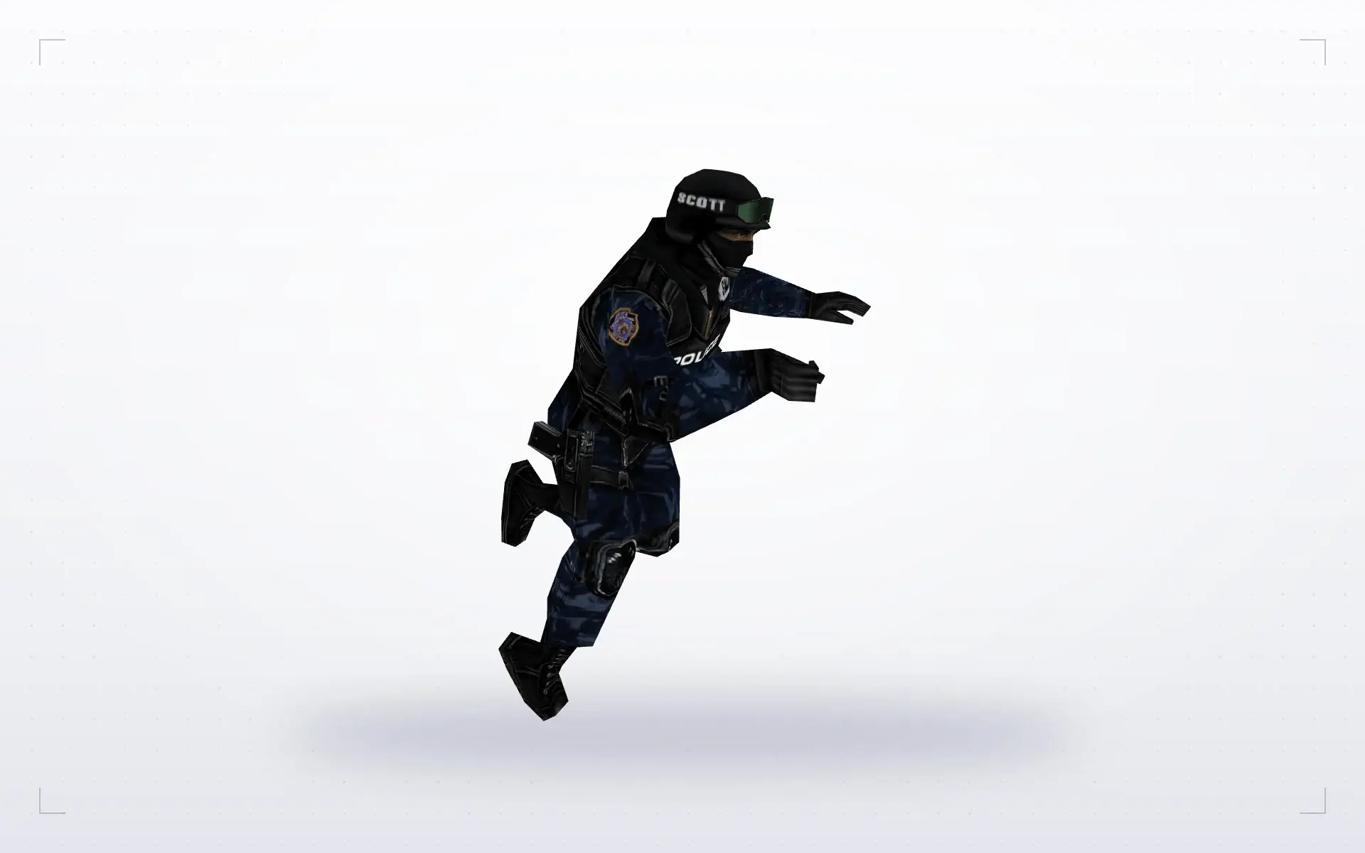 Soldiers in Blue Camo — urban