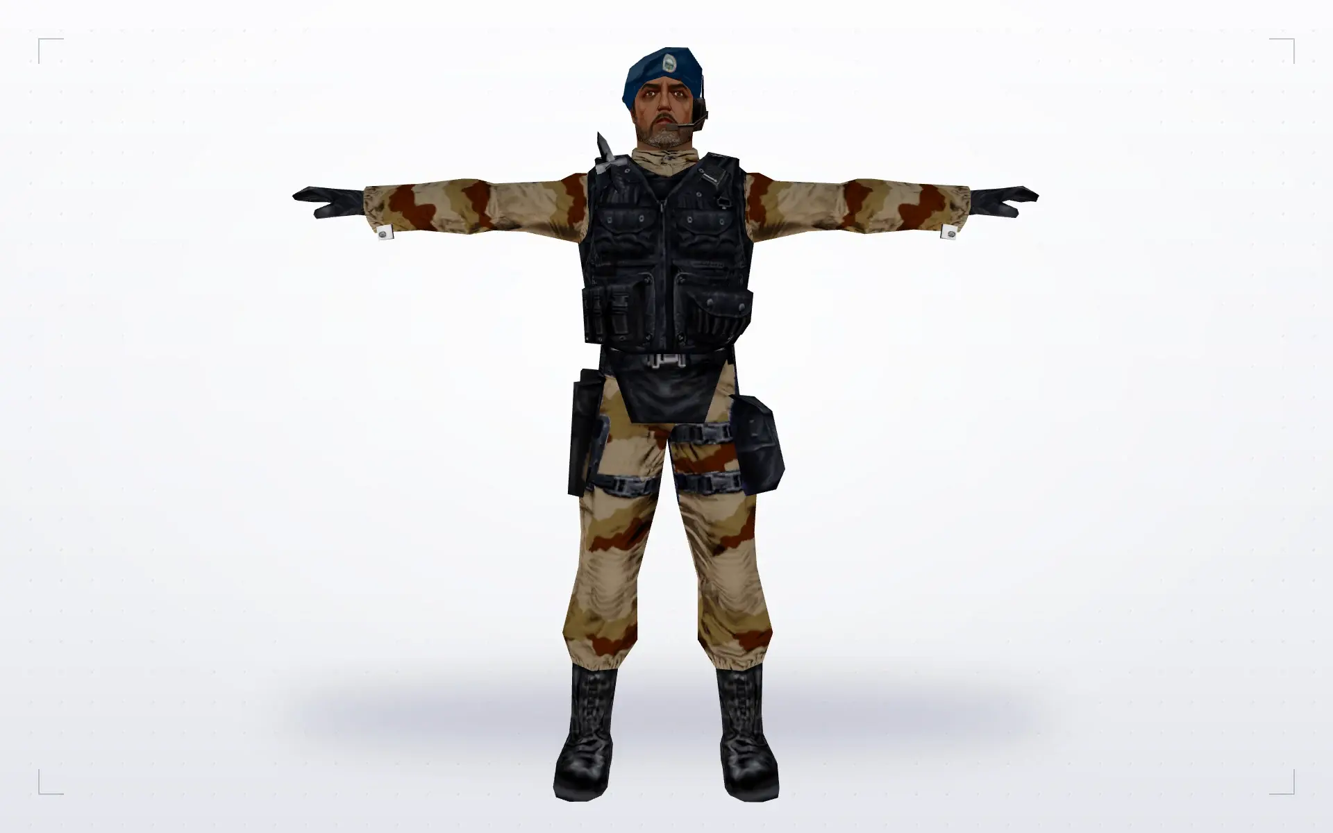 Arab Soldier — front