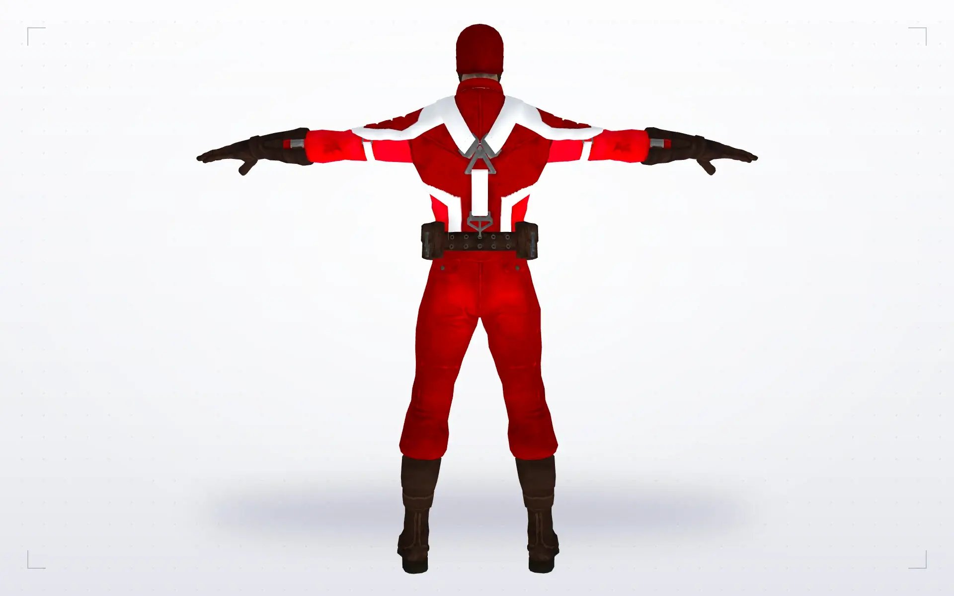 Captain Turkey — back