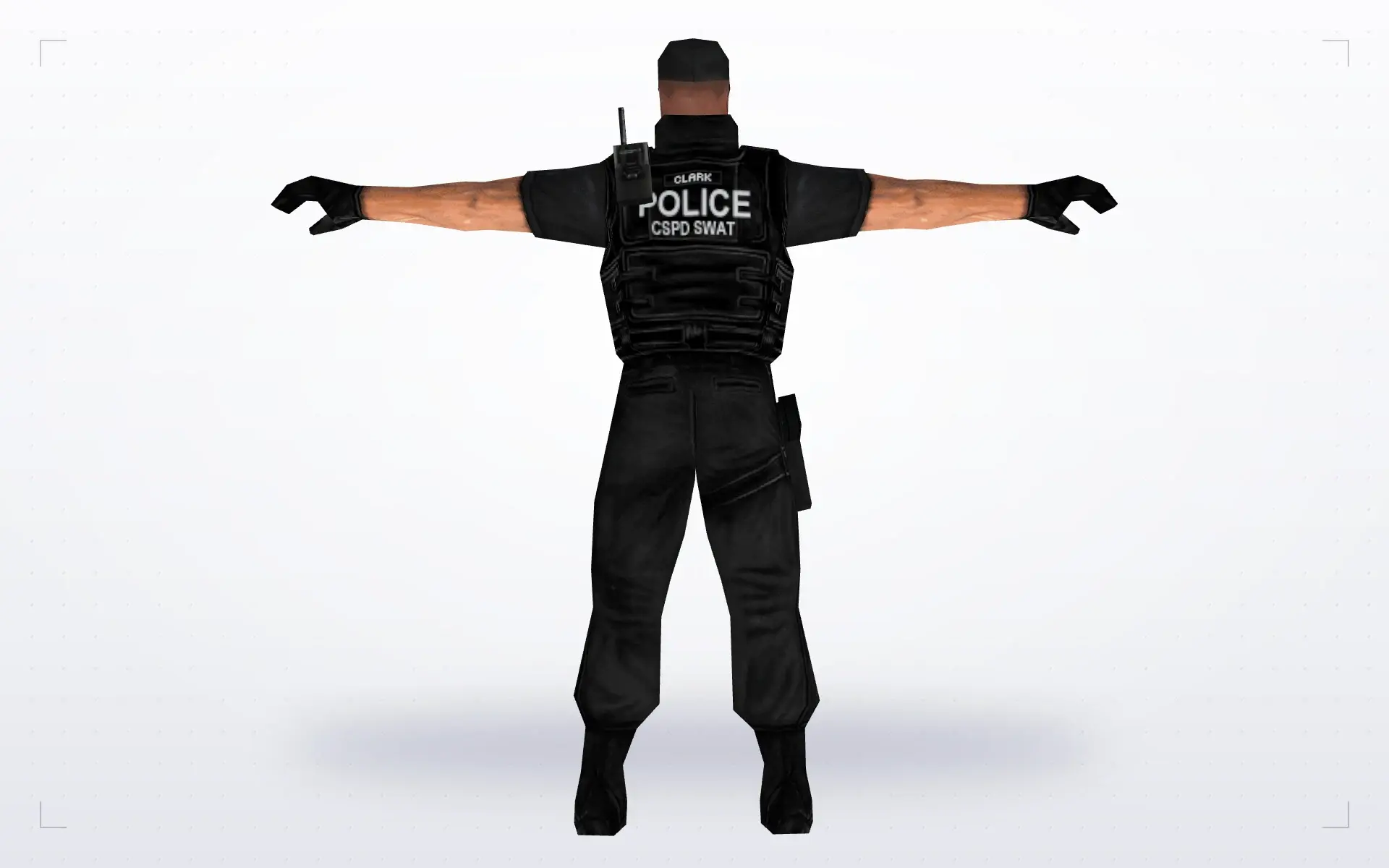 CSPD SWAT — back