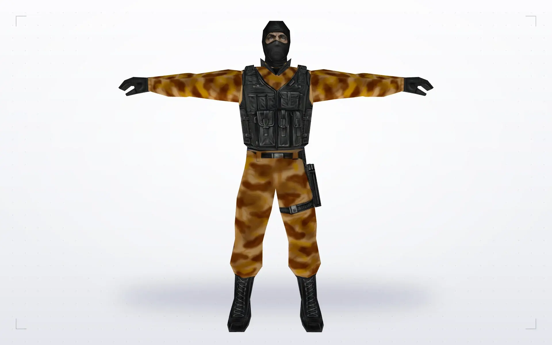 Special Forces in Desert Camo — front