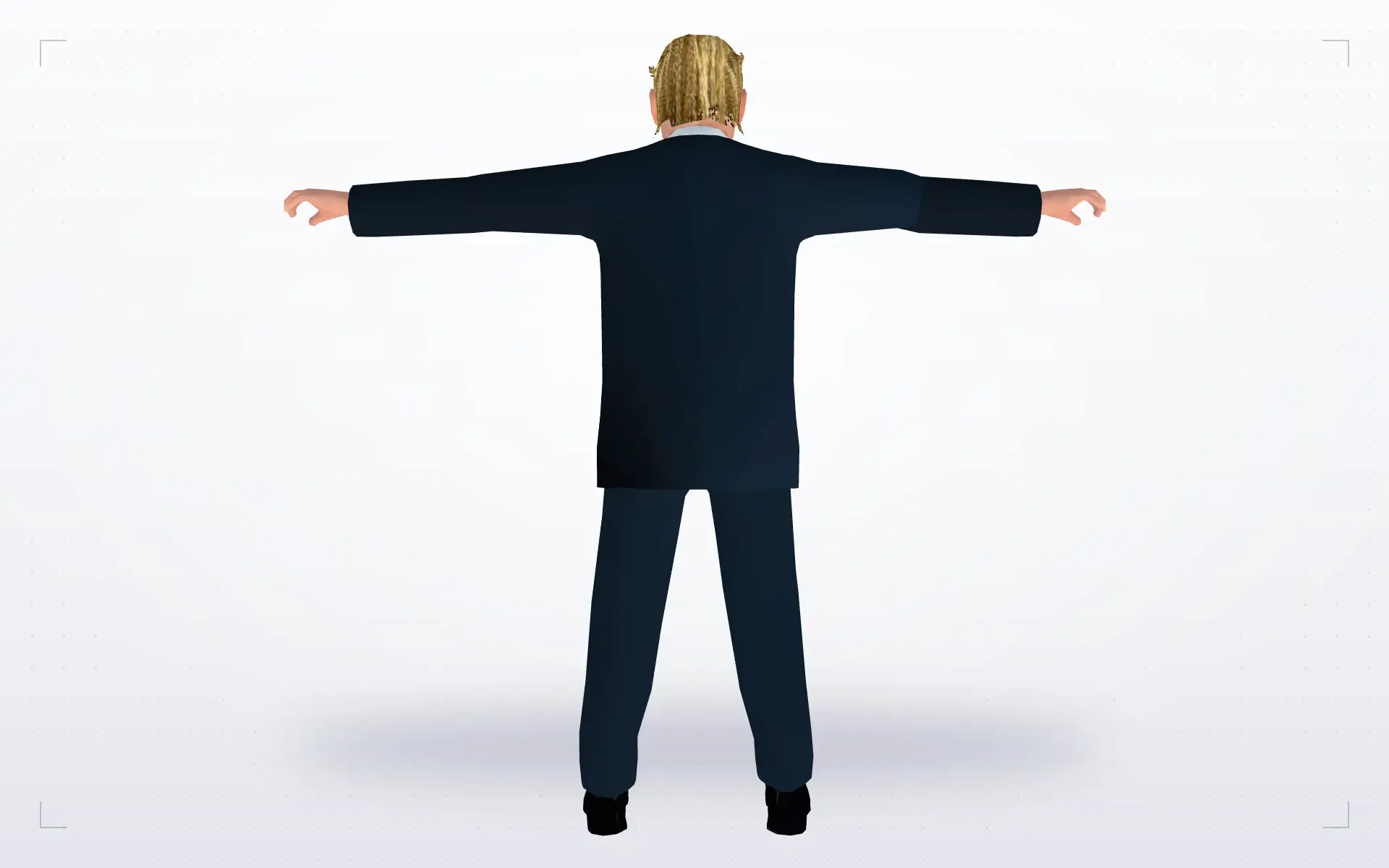 Donald Trump — back