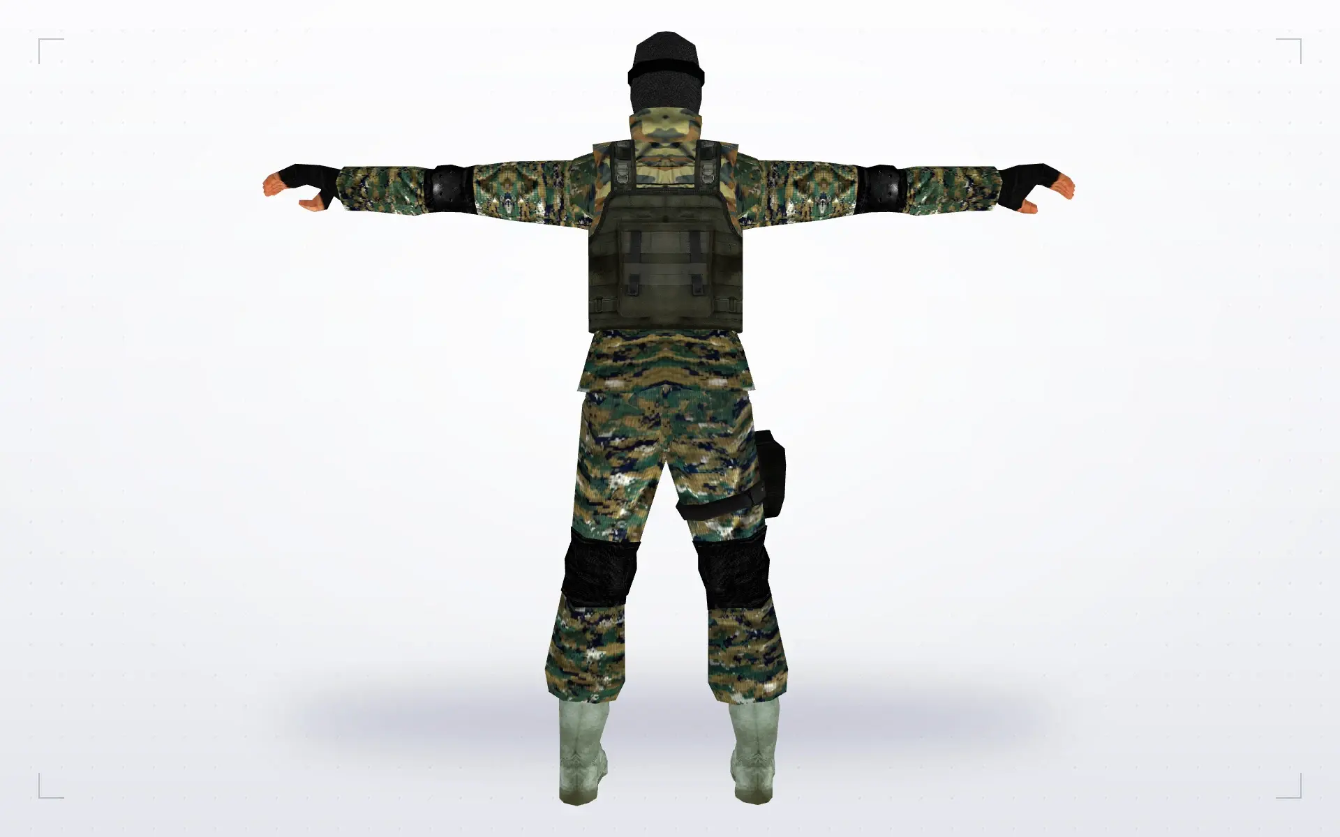 Elite Soldier — back