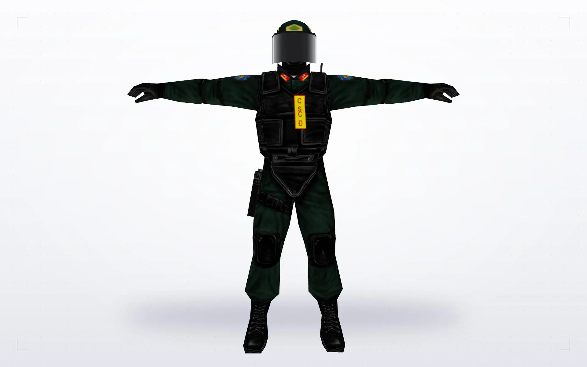 Soldier in a Shiny Helmet — front