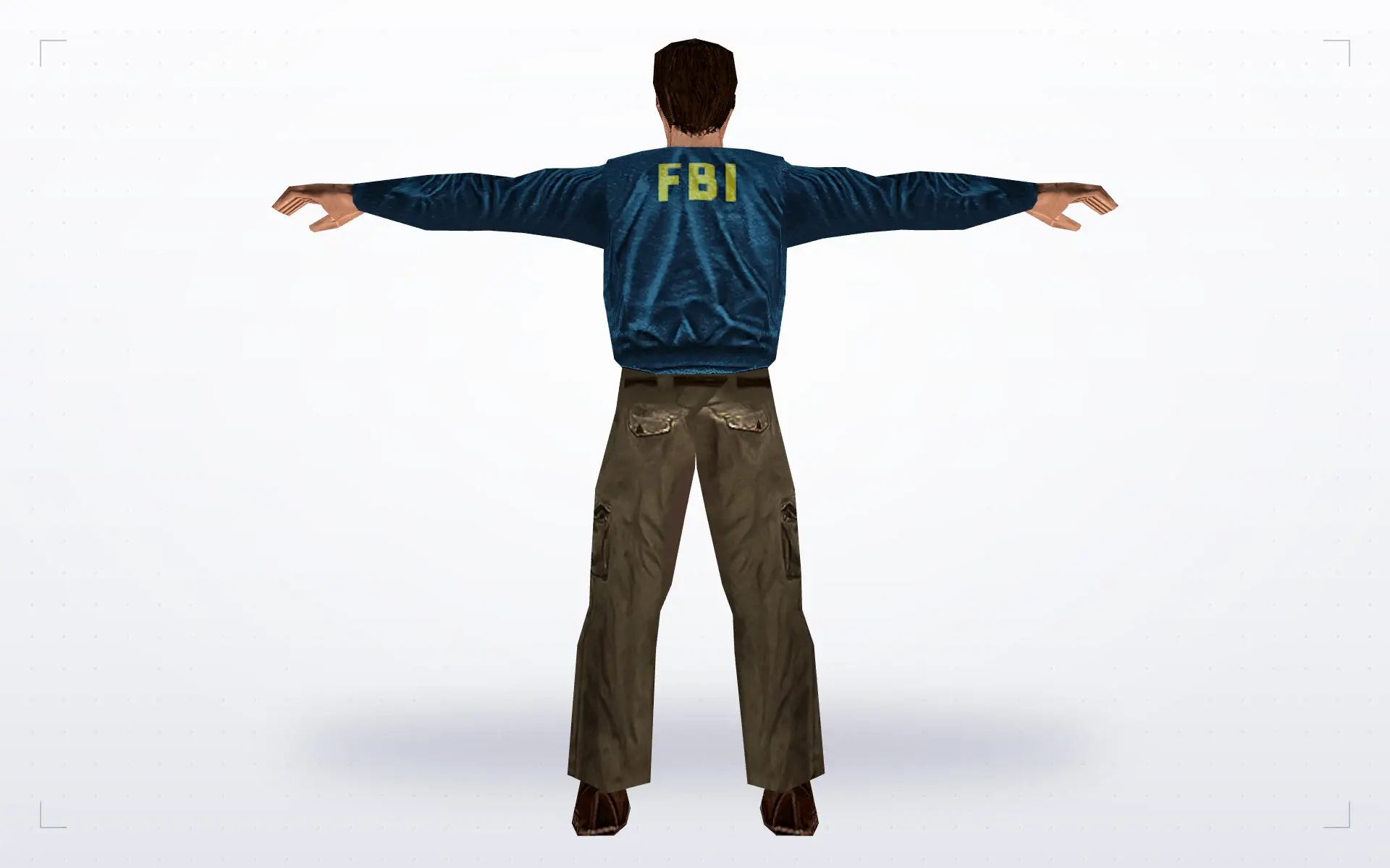 FBI Agent — back