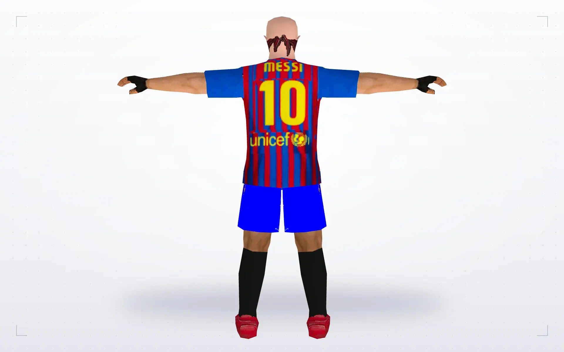 Leo Messi: FC Barcelona — back
