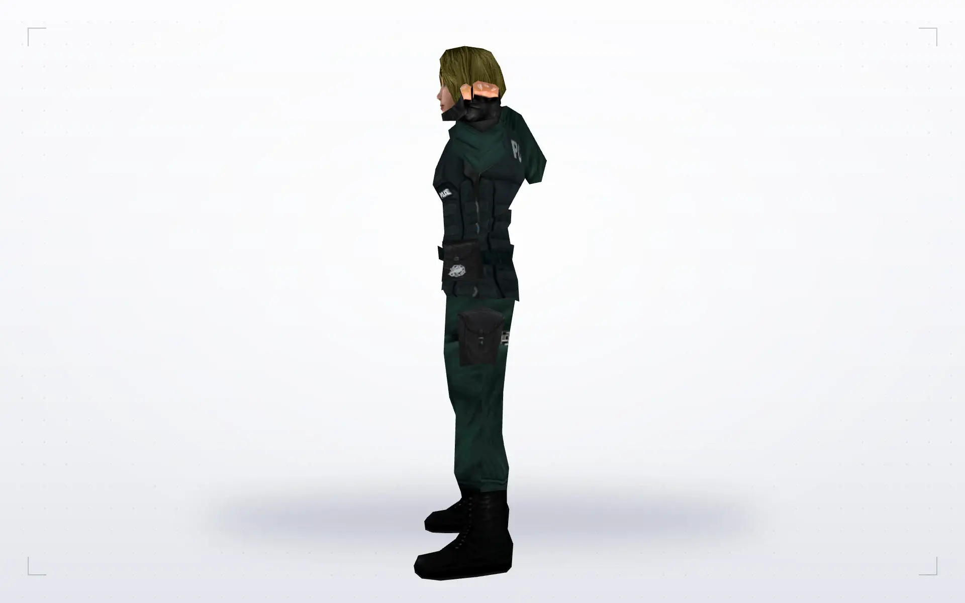 Female Police Officer — side