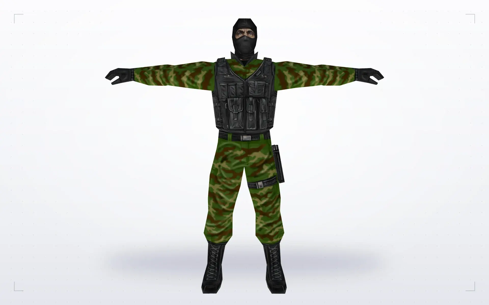 Counter-Terrorists in Forest Camo — front