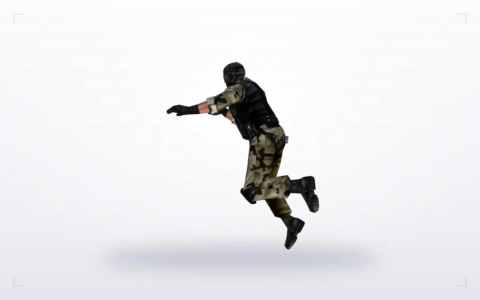American Soldiers in Camo — urban