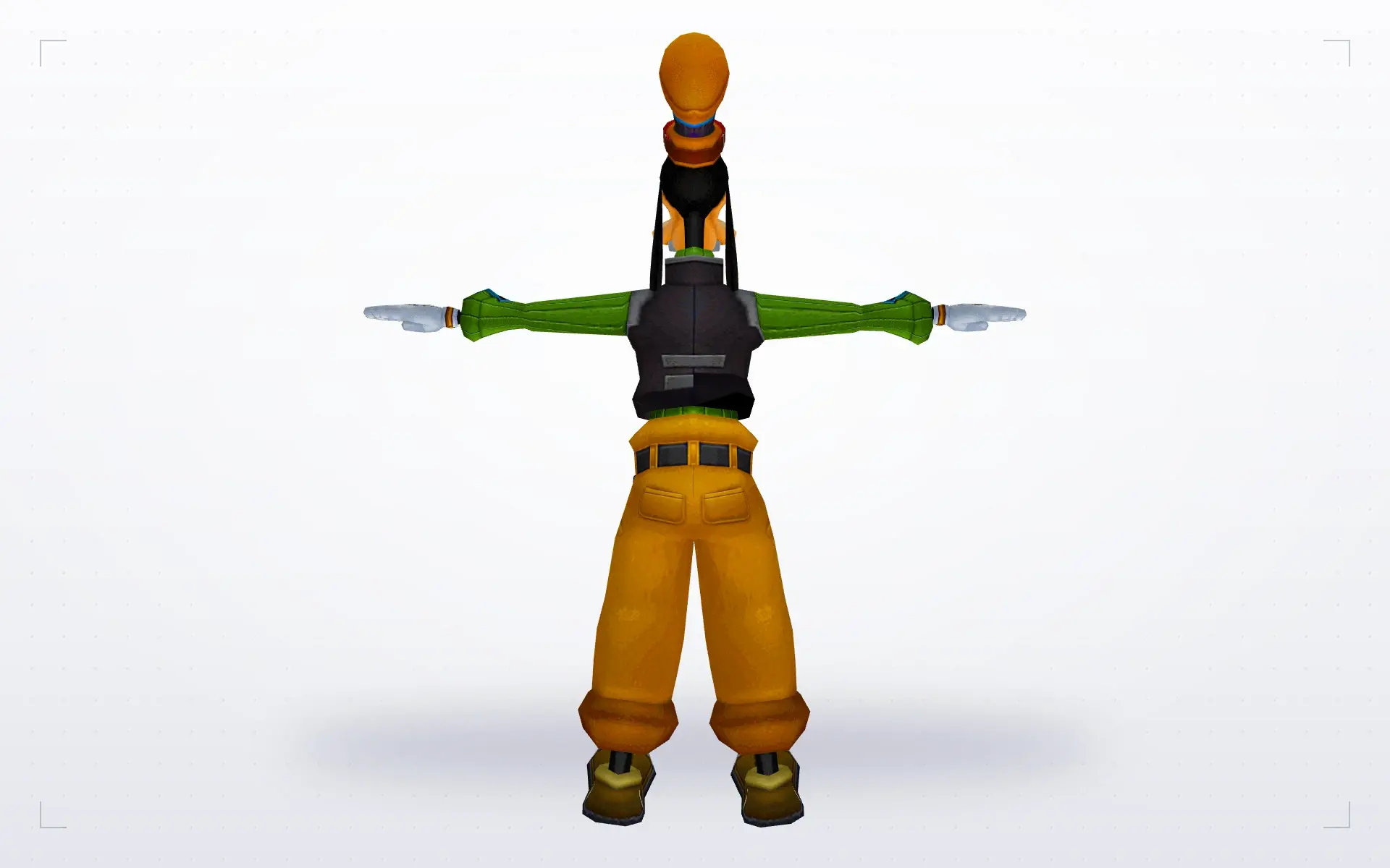 Goofy — back