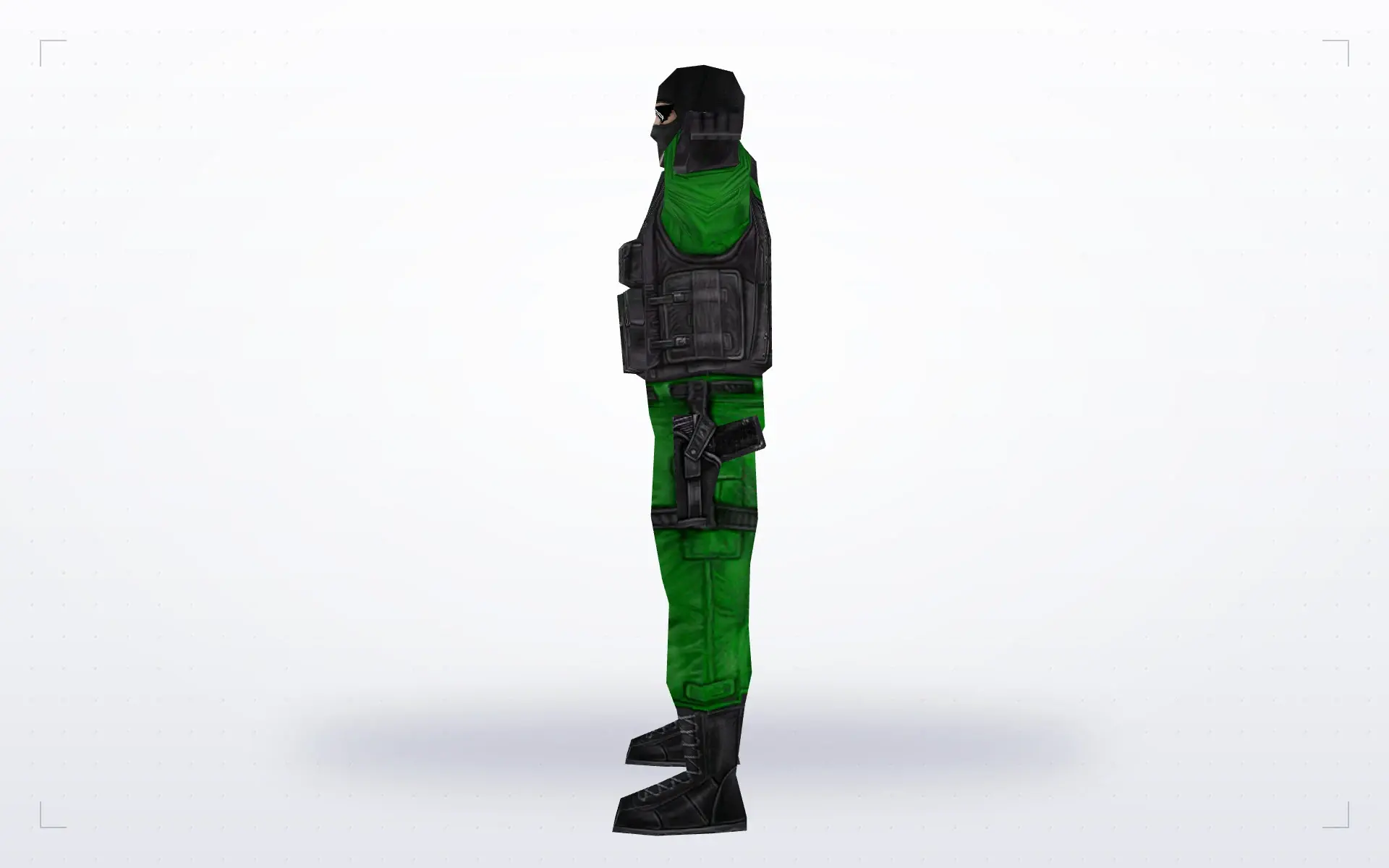 Green GIGN — side