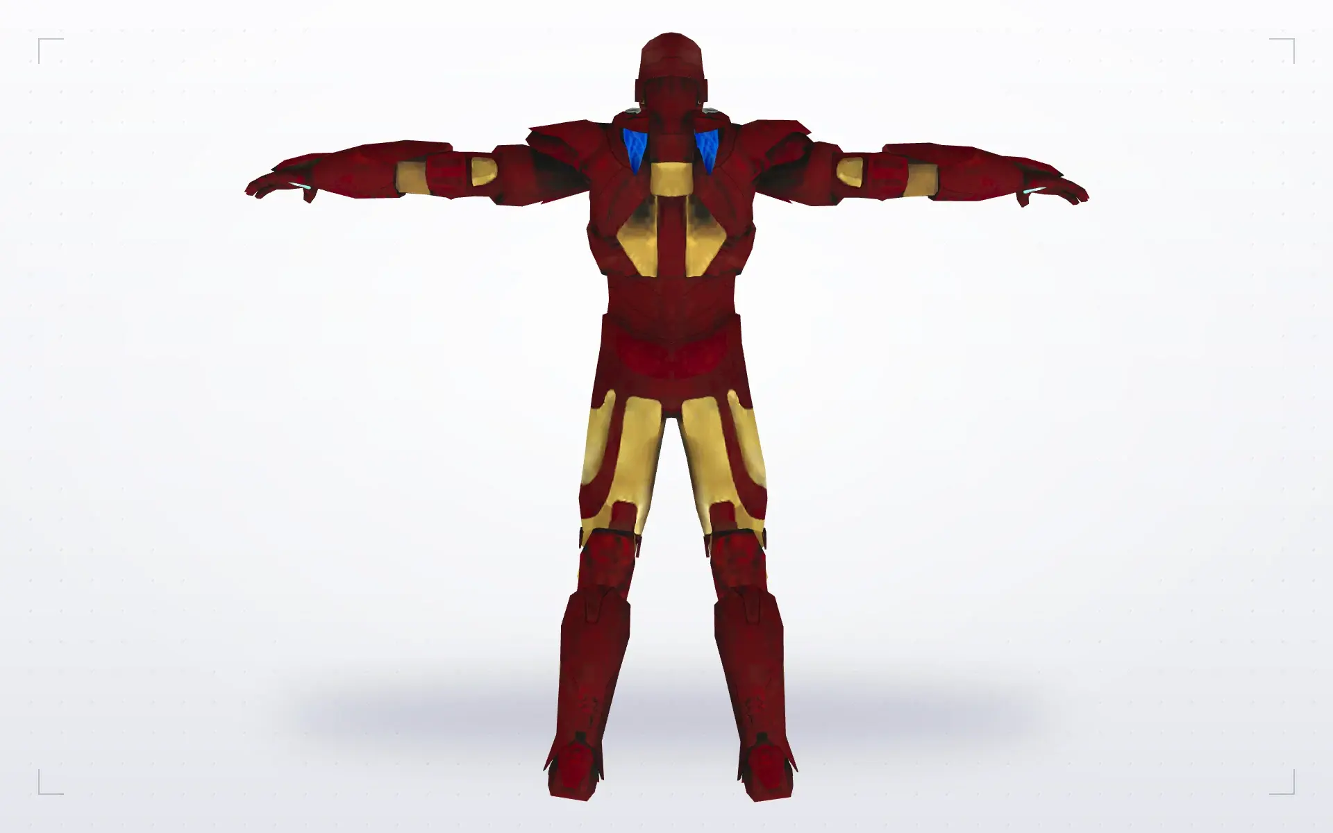Iron Man — back