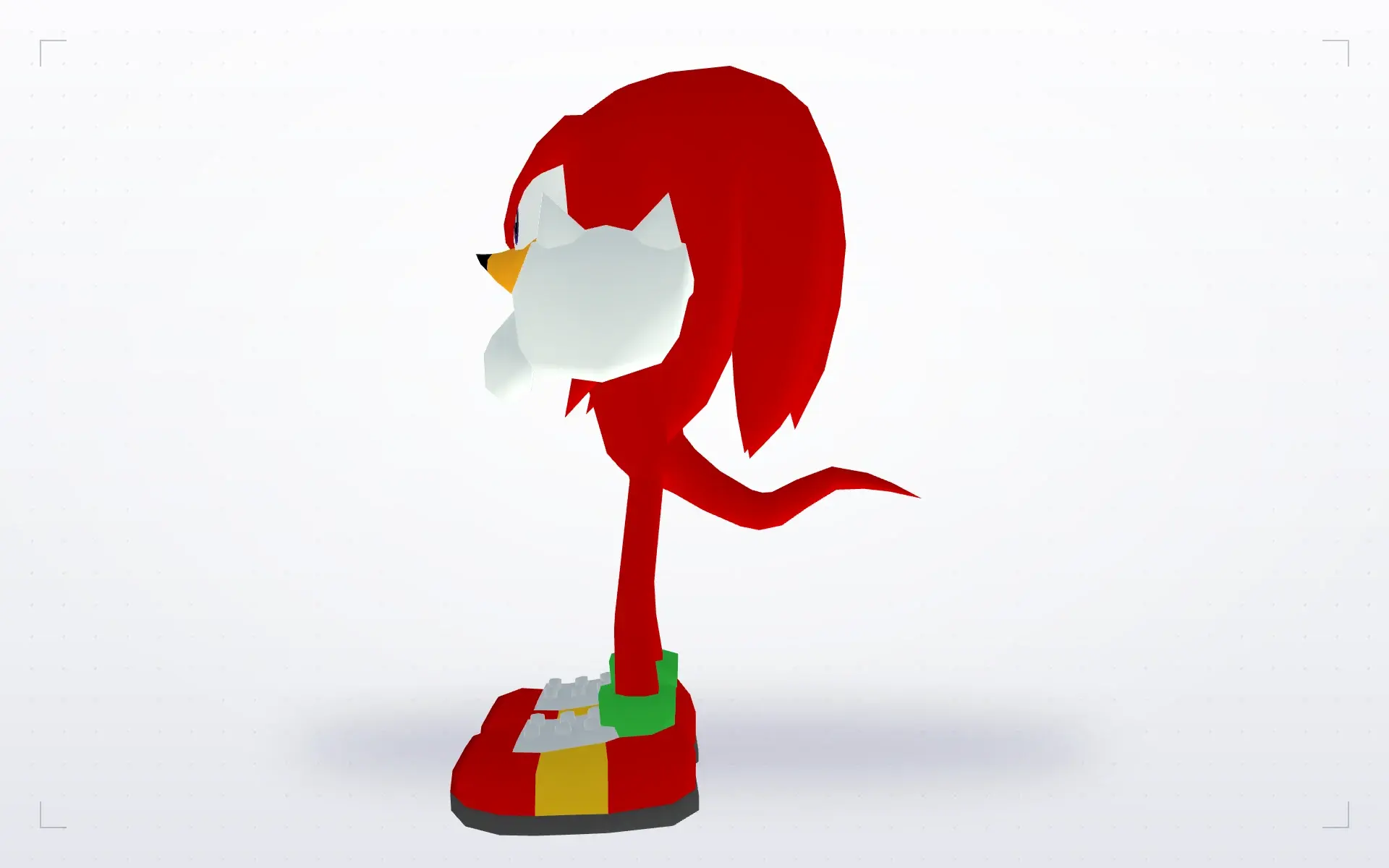 Knuckles the Echidna — side