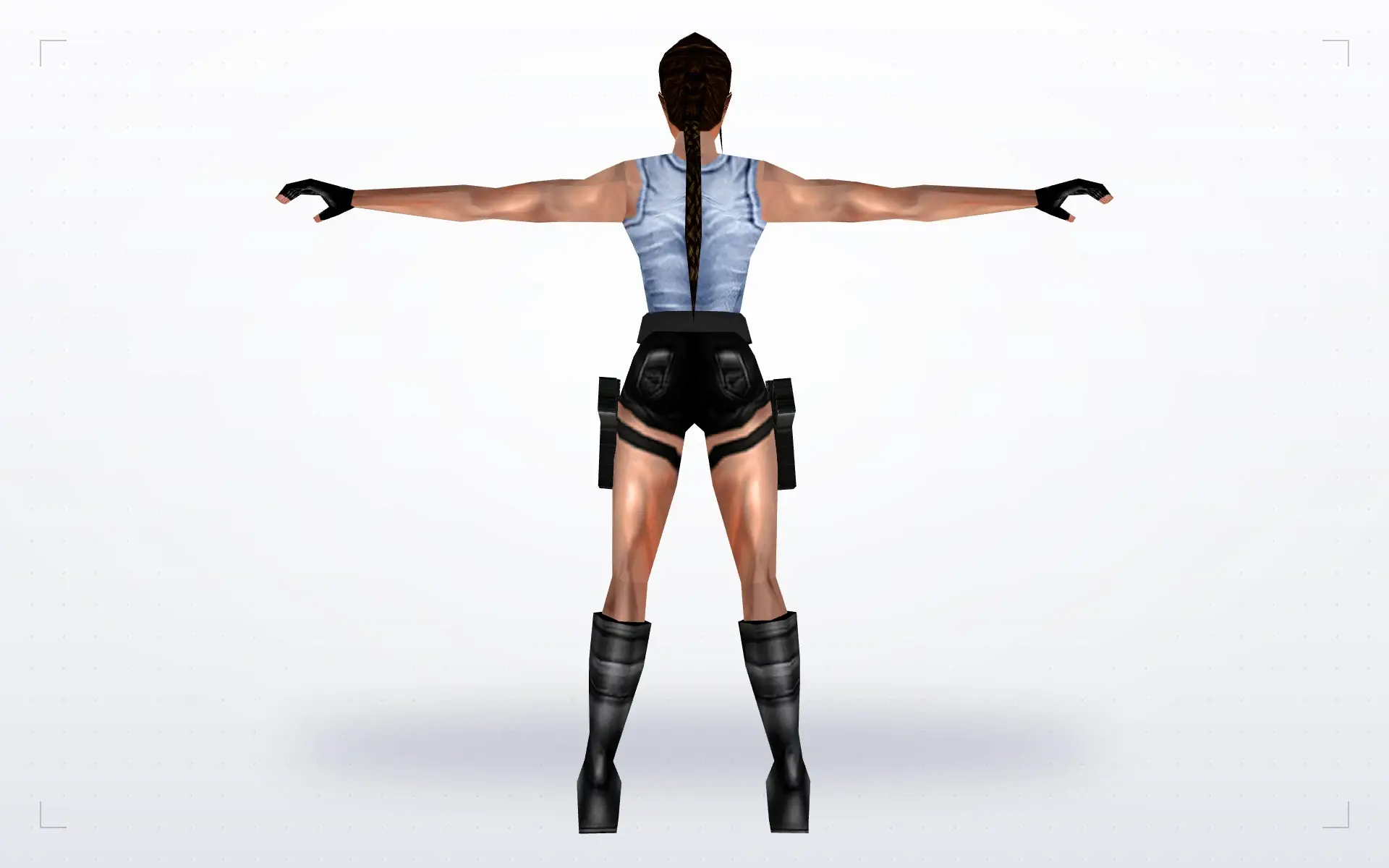 Lara Croft — back