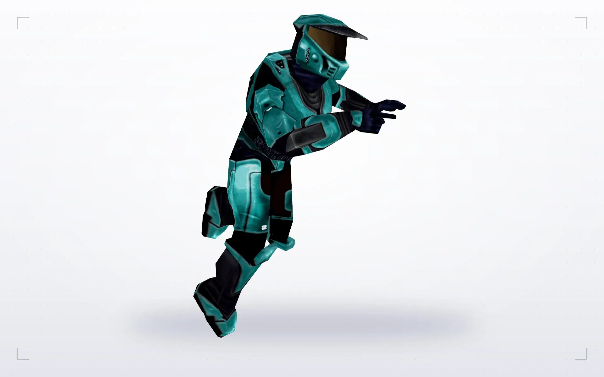 Master Chief in Teal Armour — preview 4