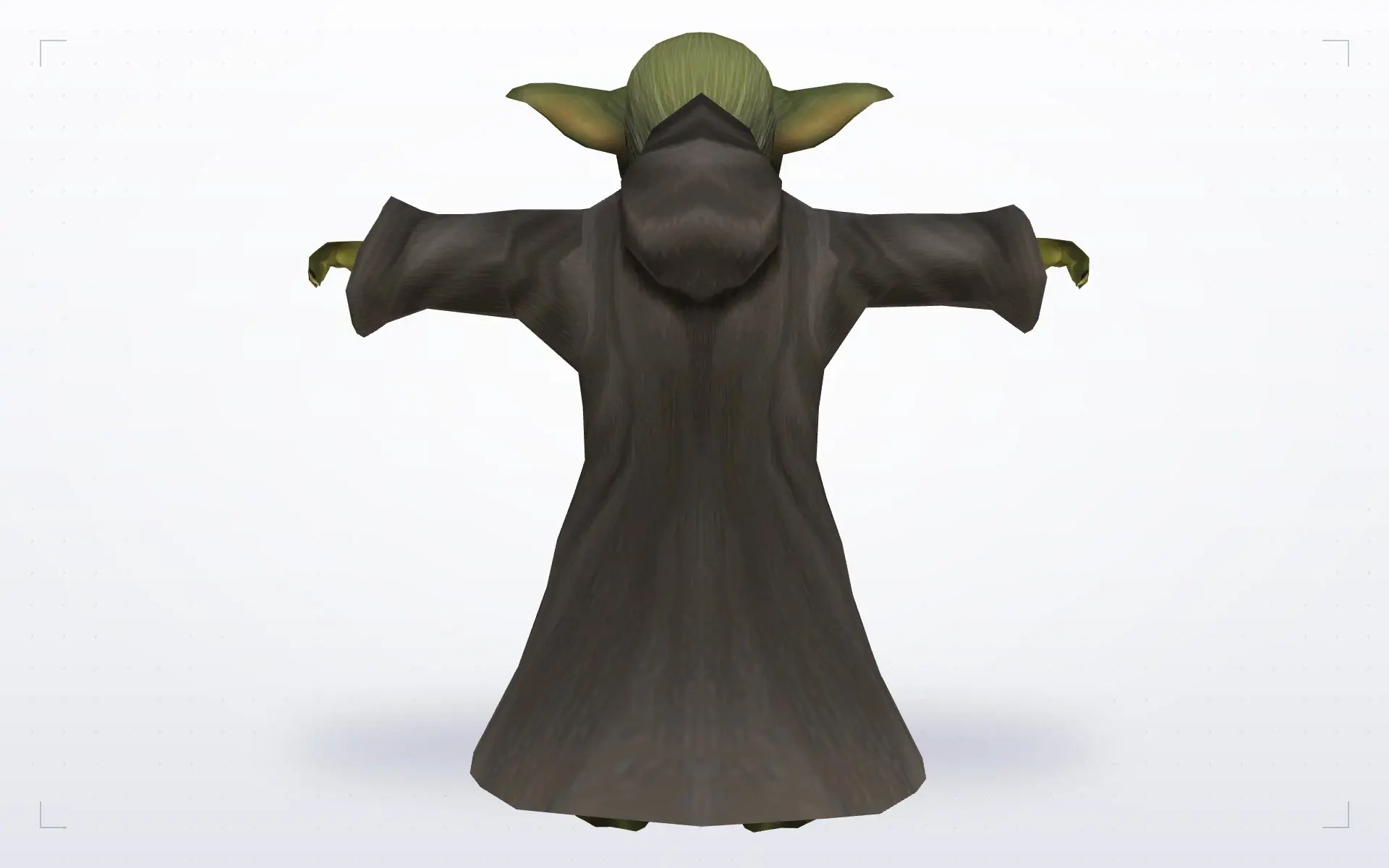 Master Yoda — back