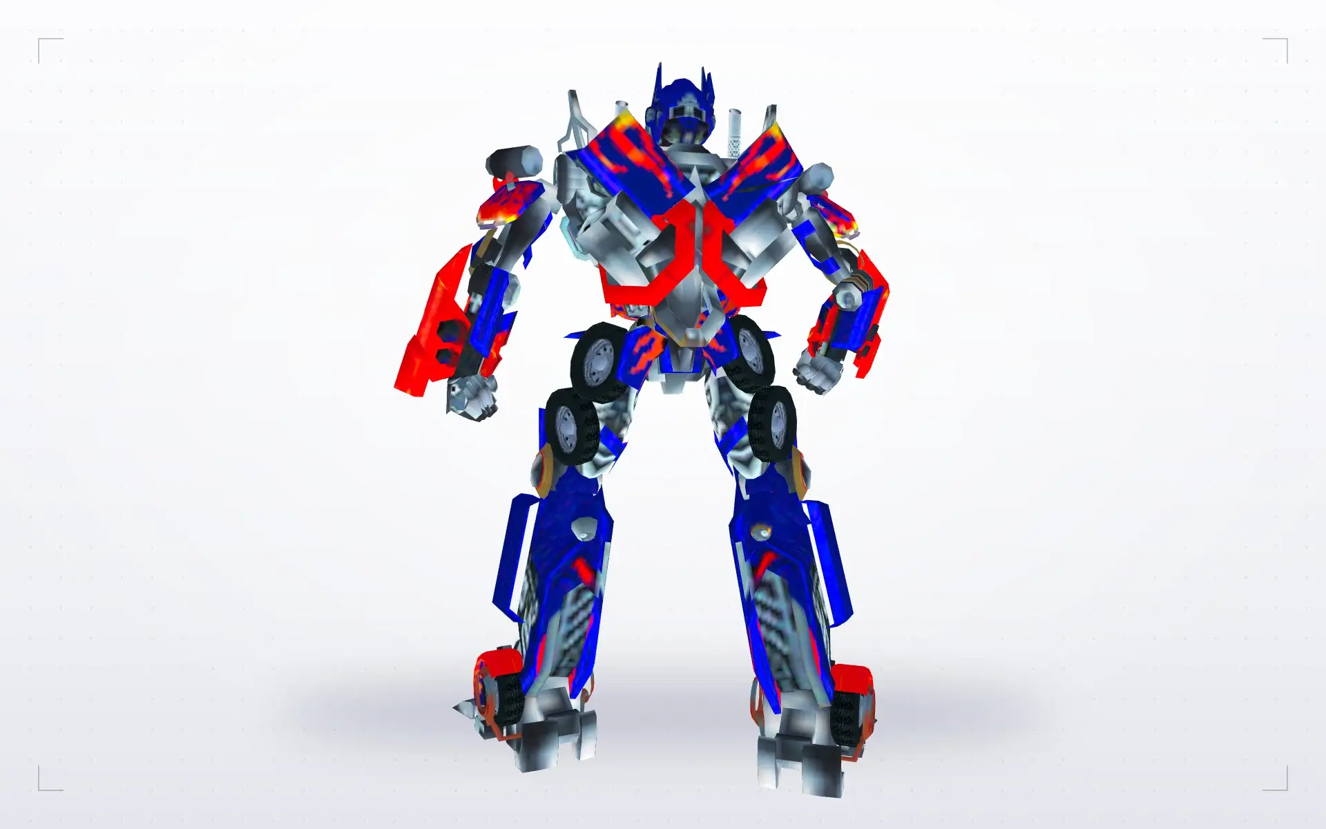 Optimus Prime — back