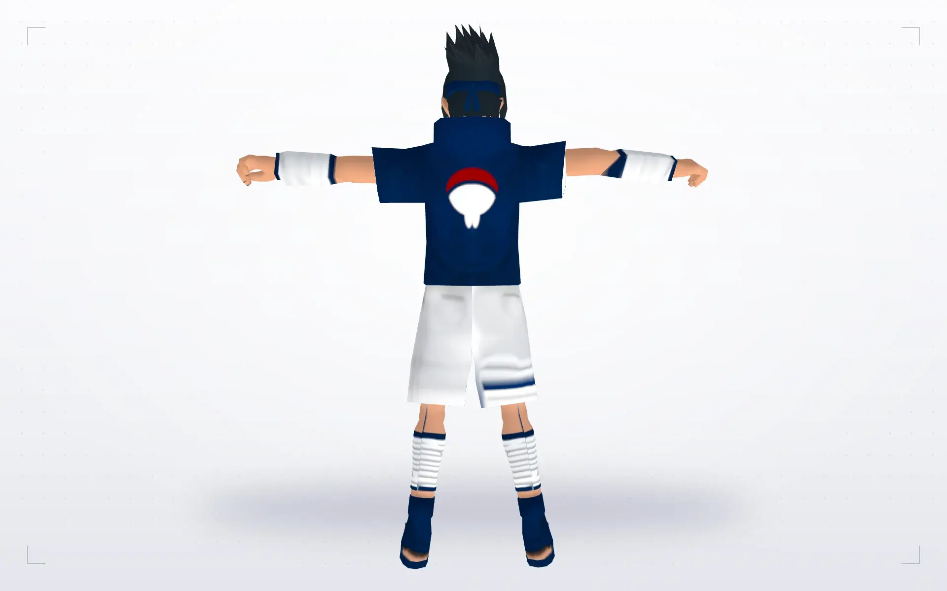 Sasuke Uchiha — back