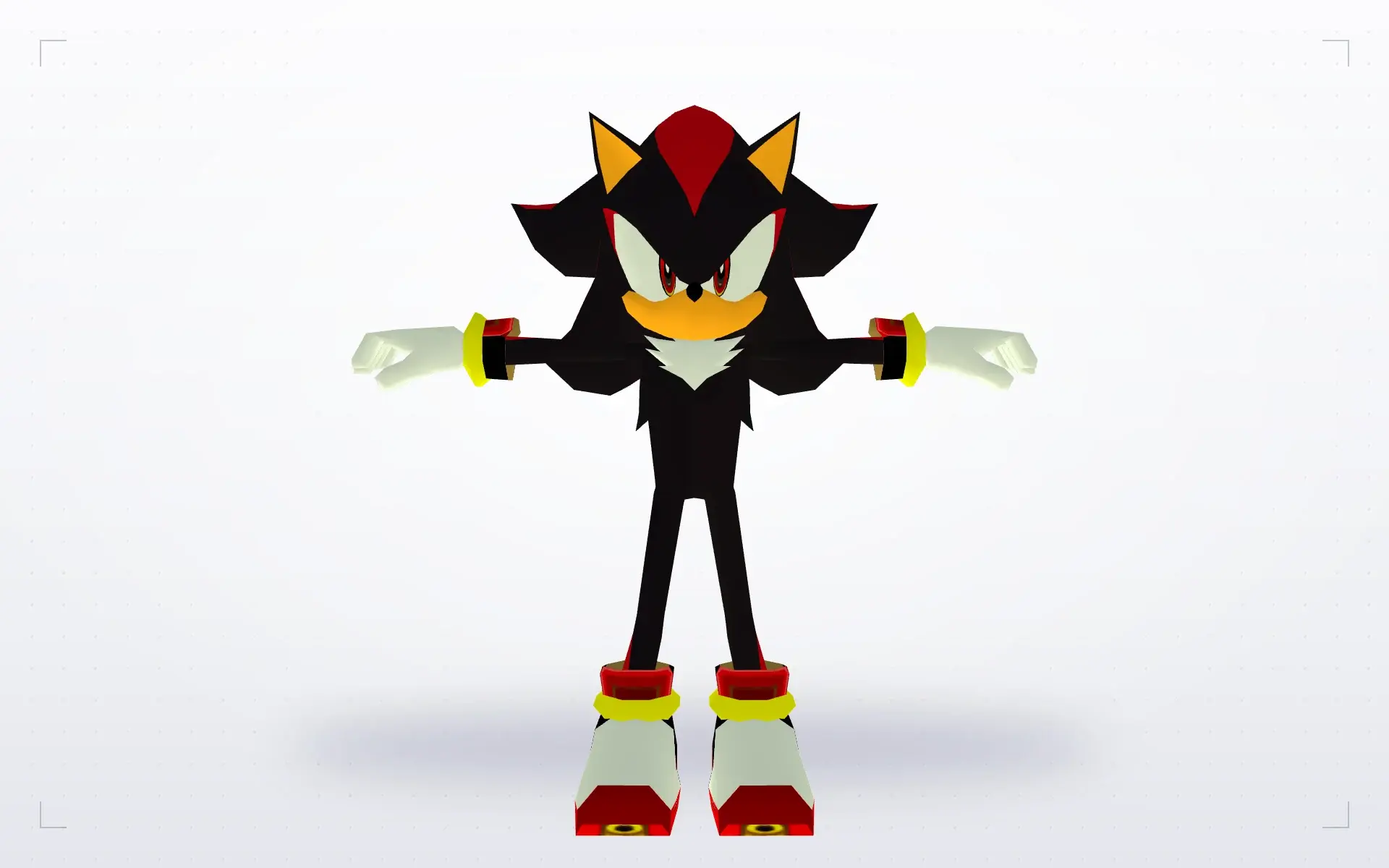 Shadow the Hedgehog — front