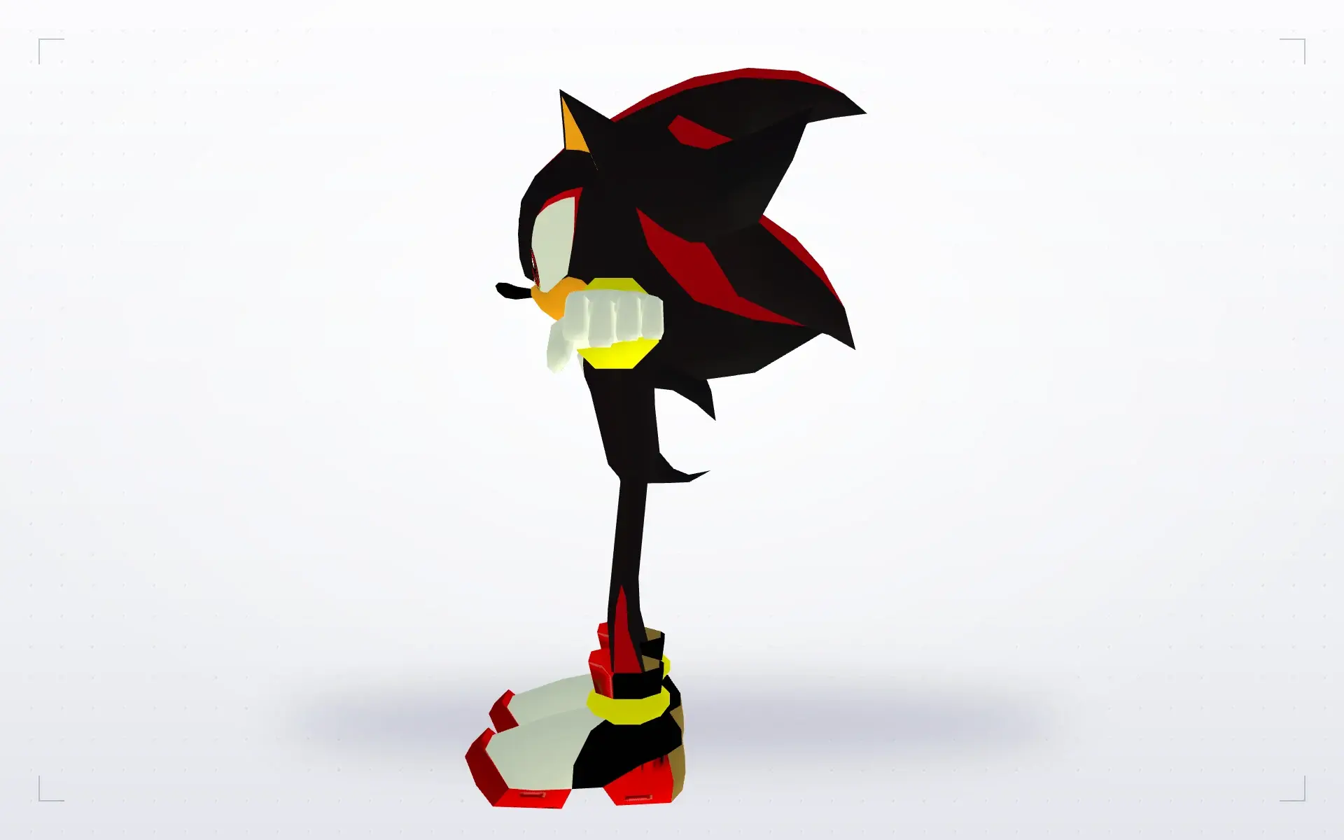 Shadow the Hedgehog — side