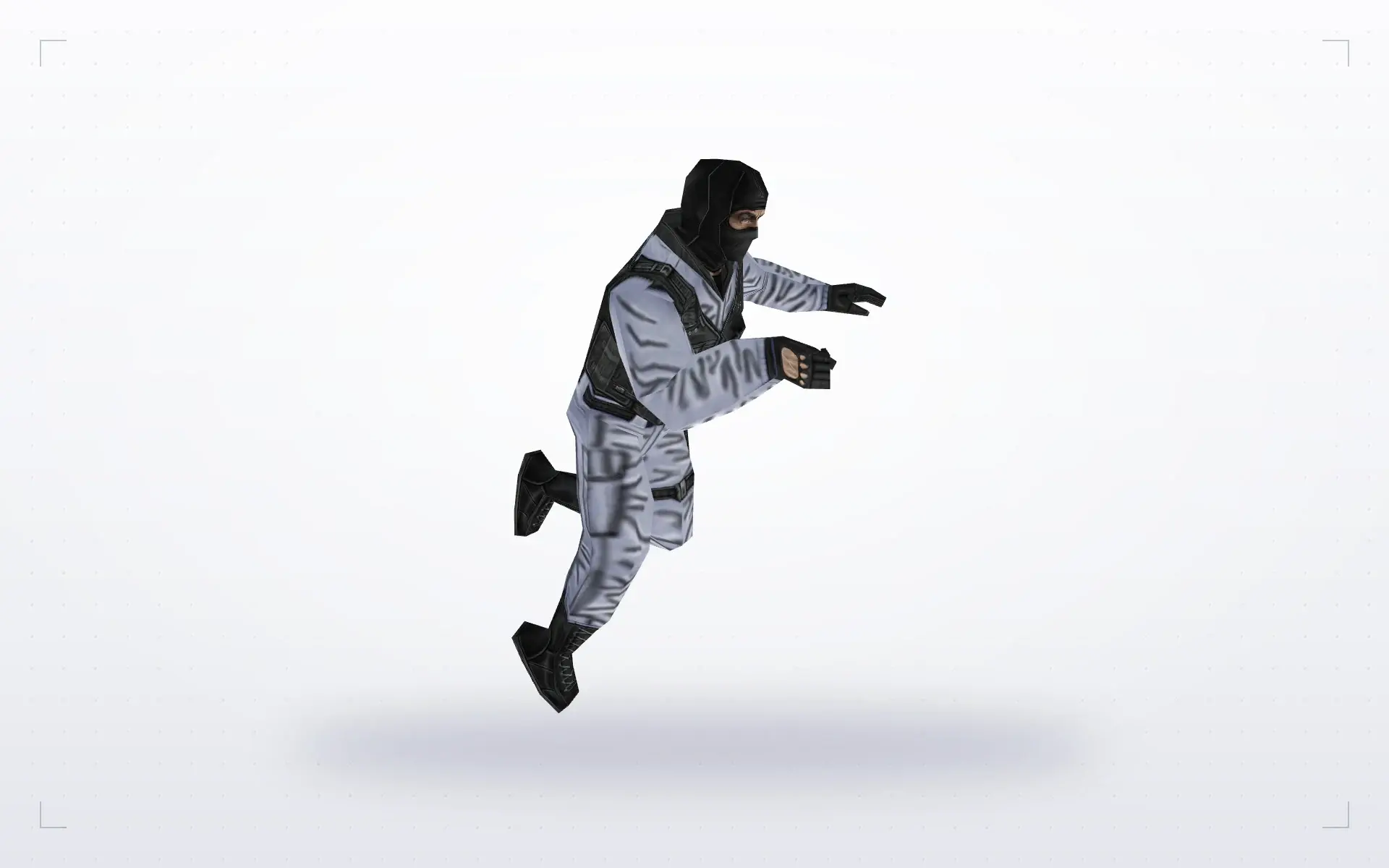 Counter-Terrorists in Winter Camouflage — gign