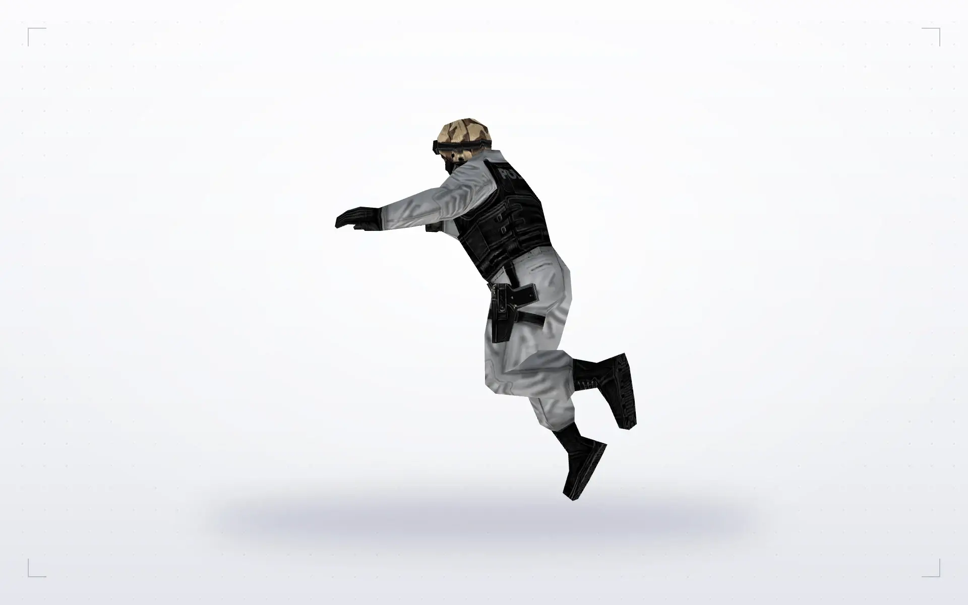 Counter-Terrorists in Winter Camouflage — gsg9