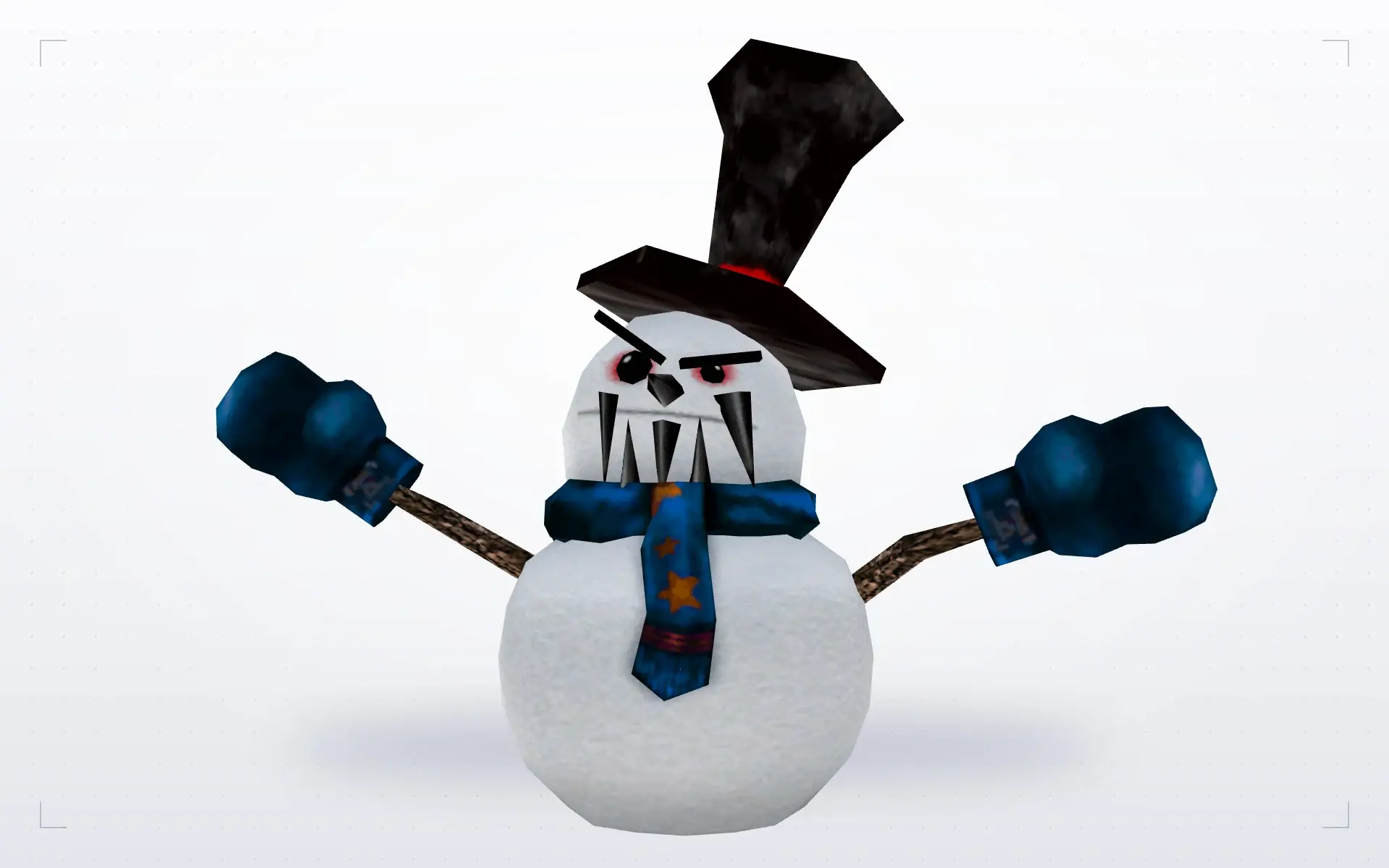 Angry Snowman — front