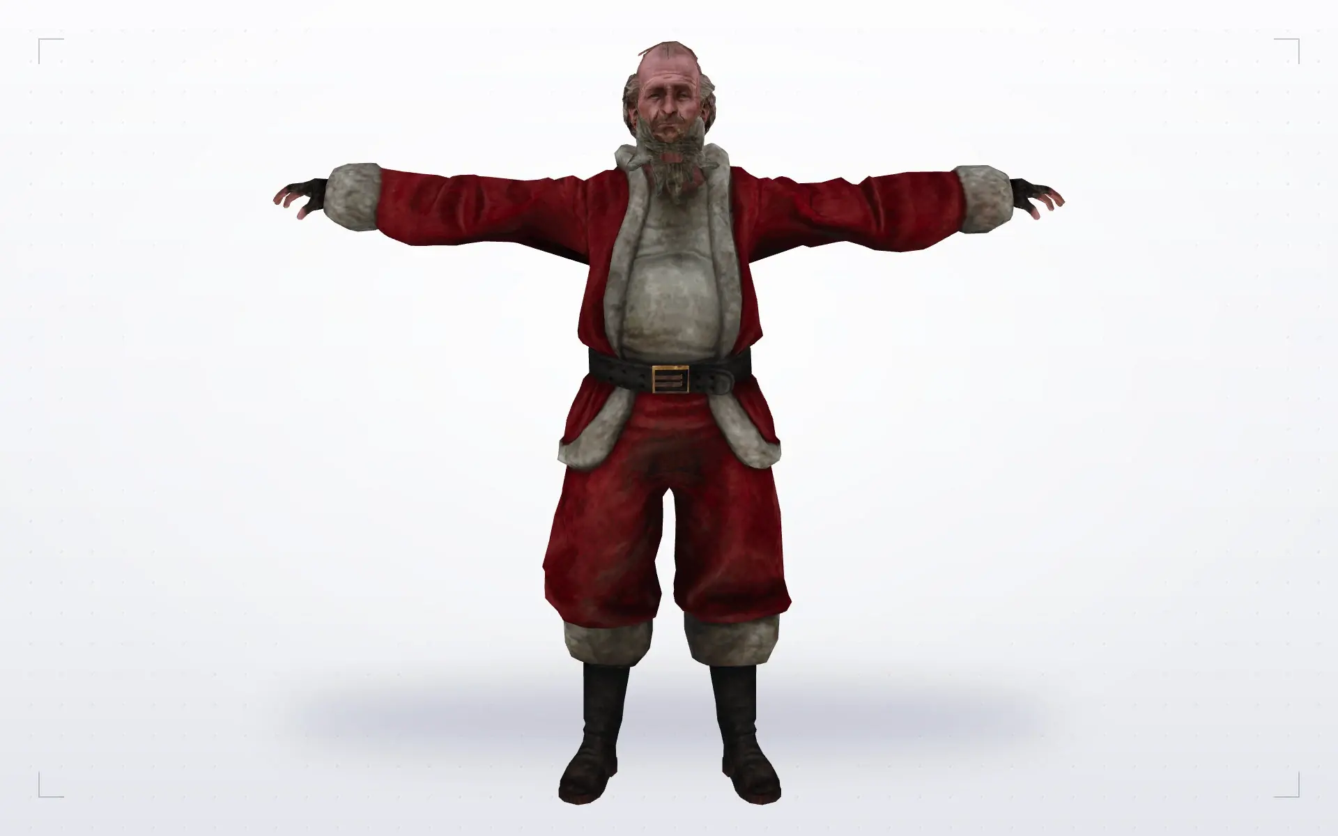 Ragged Santa — front