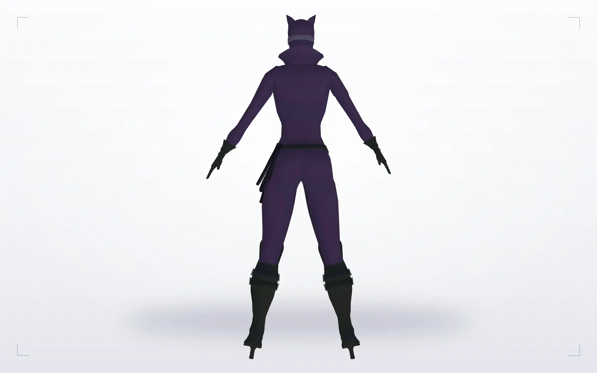 Catwoman — back