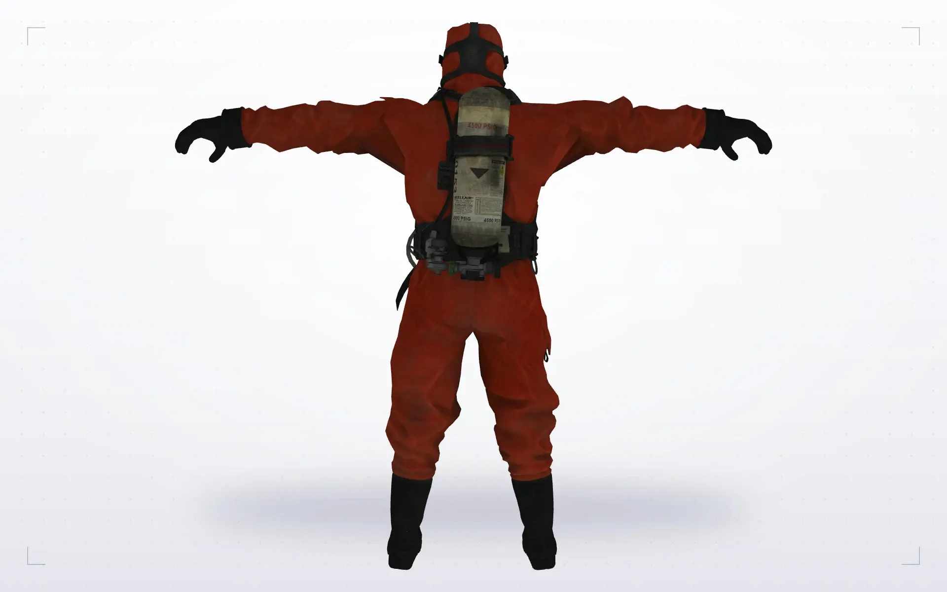 Hazmat Suit — back