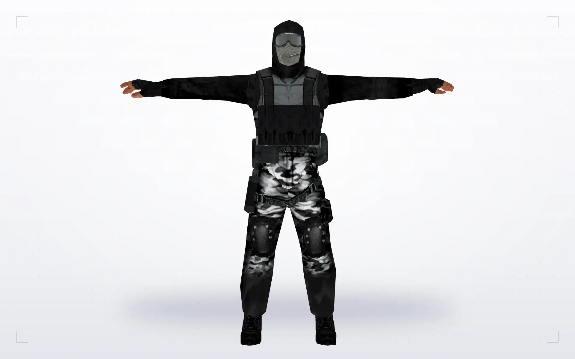 Dark Hood — front