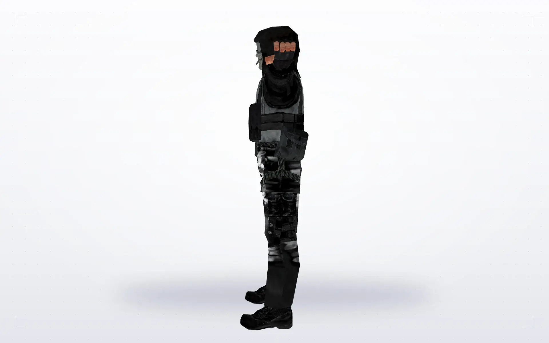 Dark Hood — side
