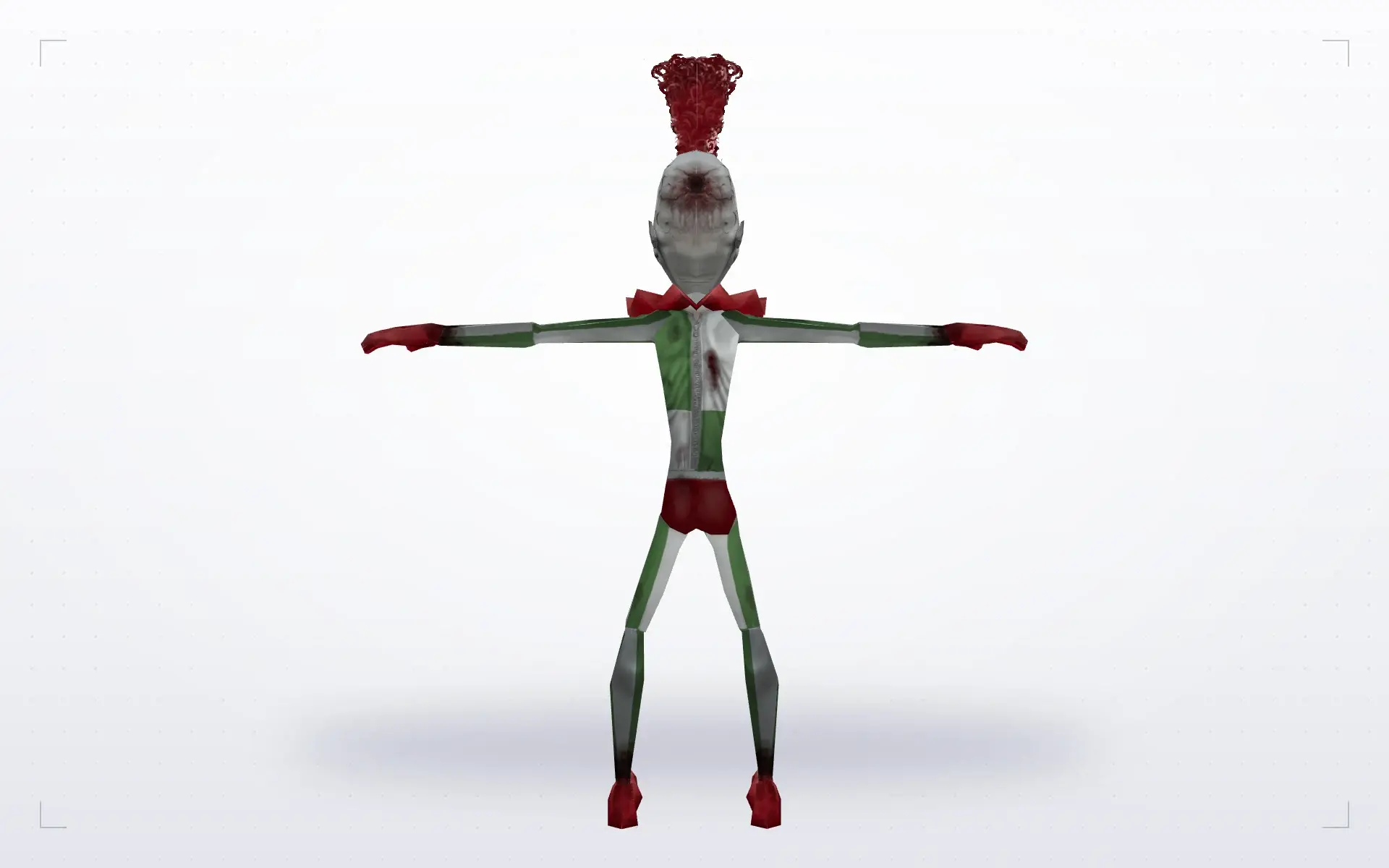 Evil Clown — back