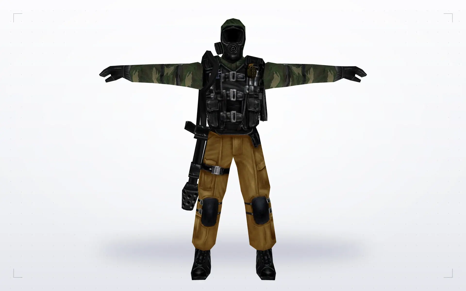 Flamethrower Operator — front