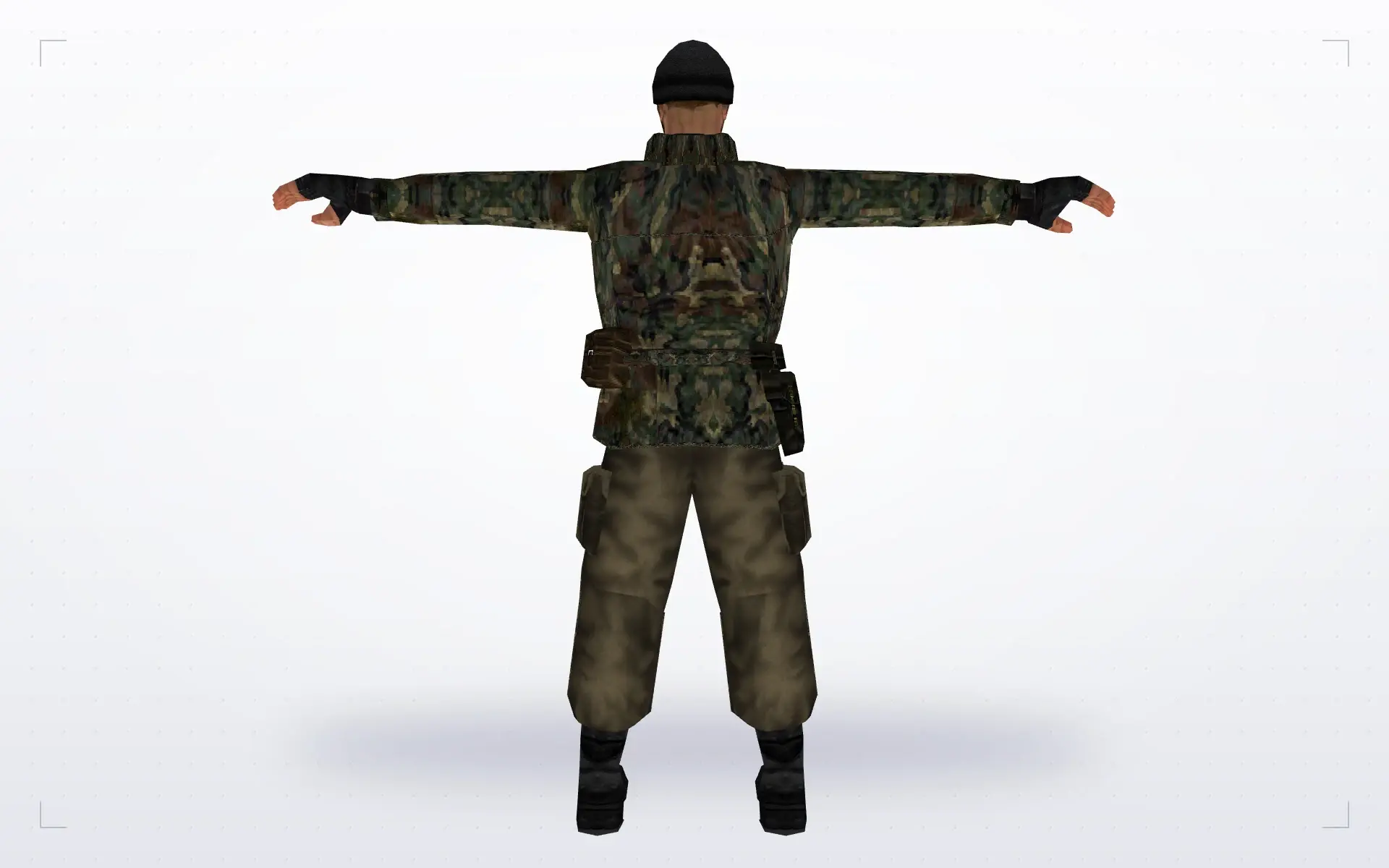 Terrorists in Forest Camo — back