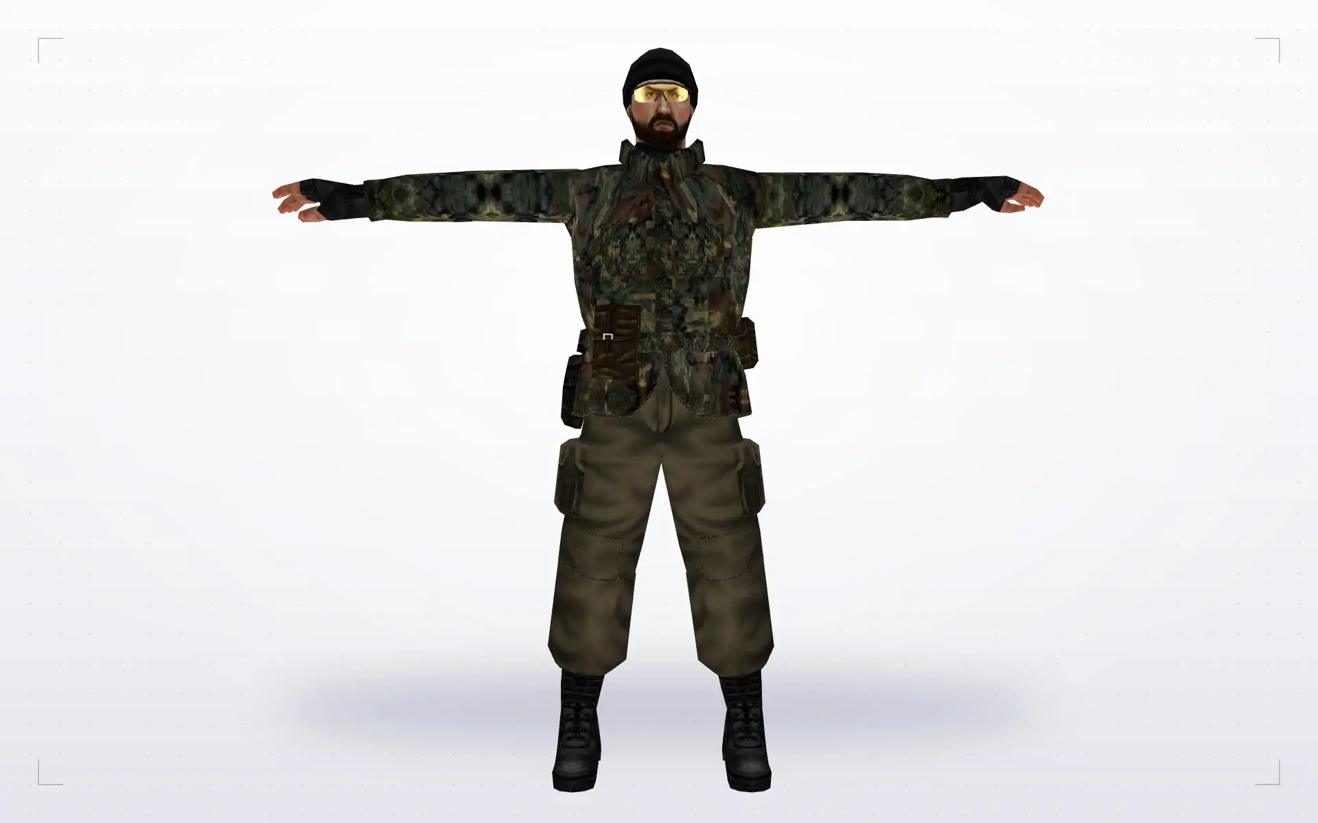 Terrorists in Forest Camo — front